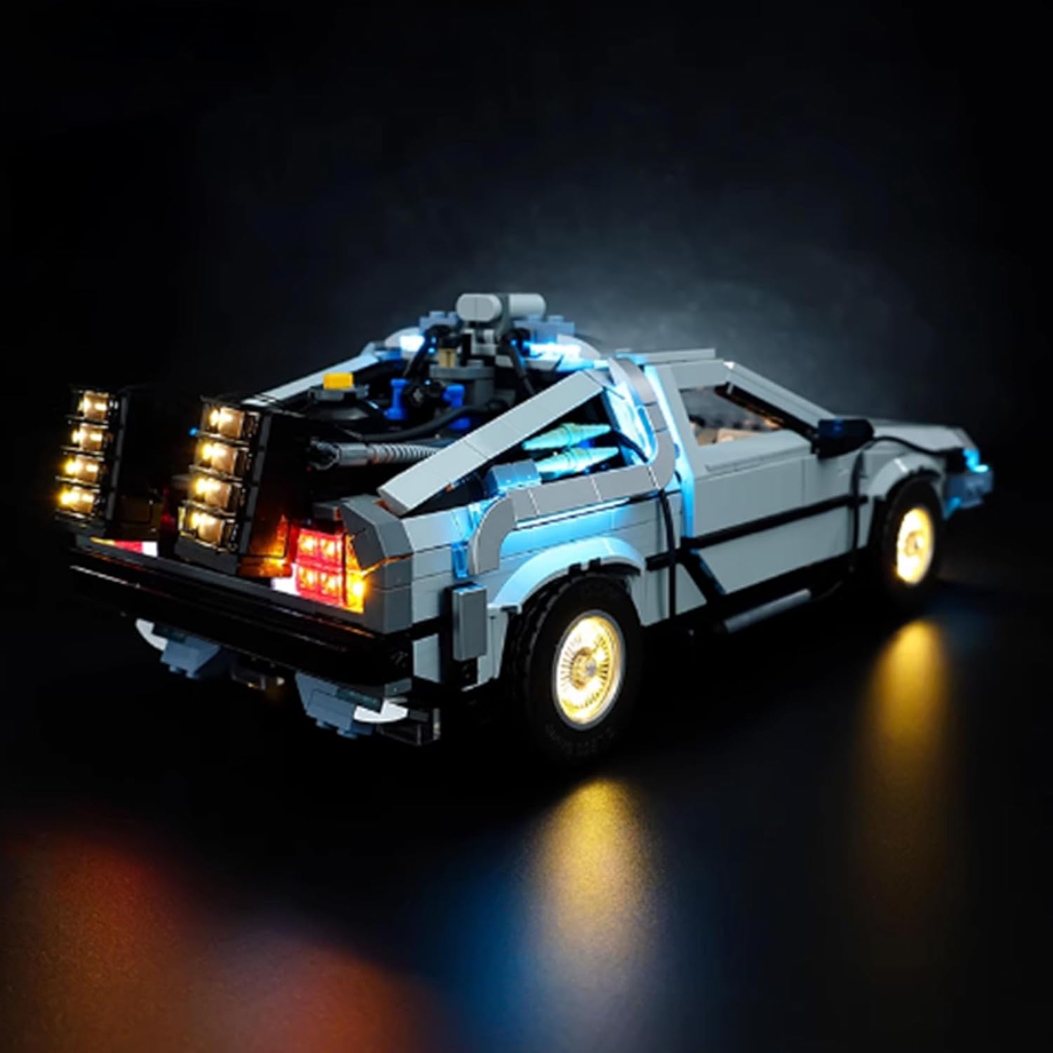 LED Lighting Kit Compatible with Lego 10300 Motor Vehicle Series LED Light Set (Model Kit Not Included - Lighting Components Only) (Standard Style)