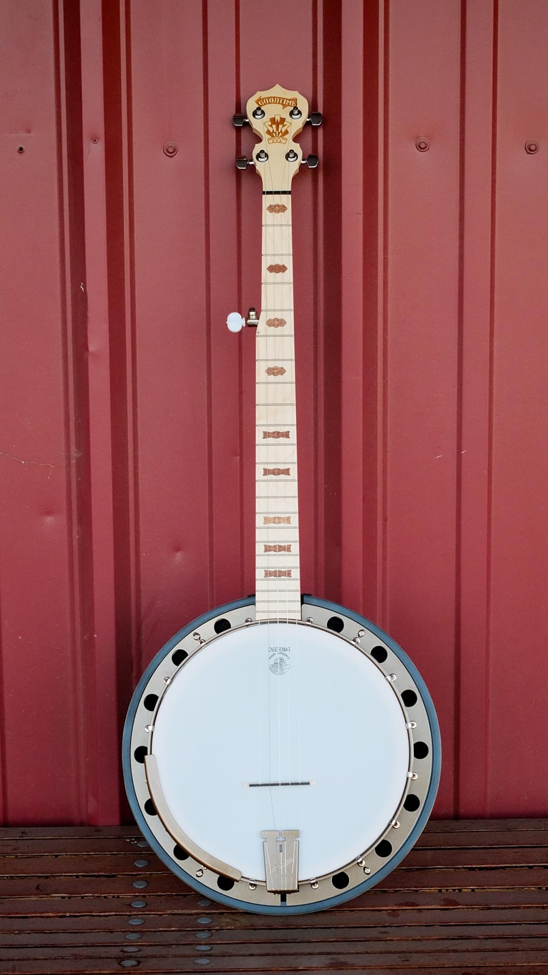 Amazon.com: Deering Goodtime 2 5-String Maple Resonator