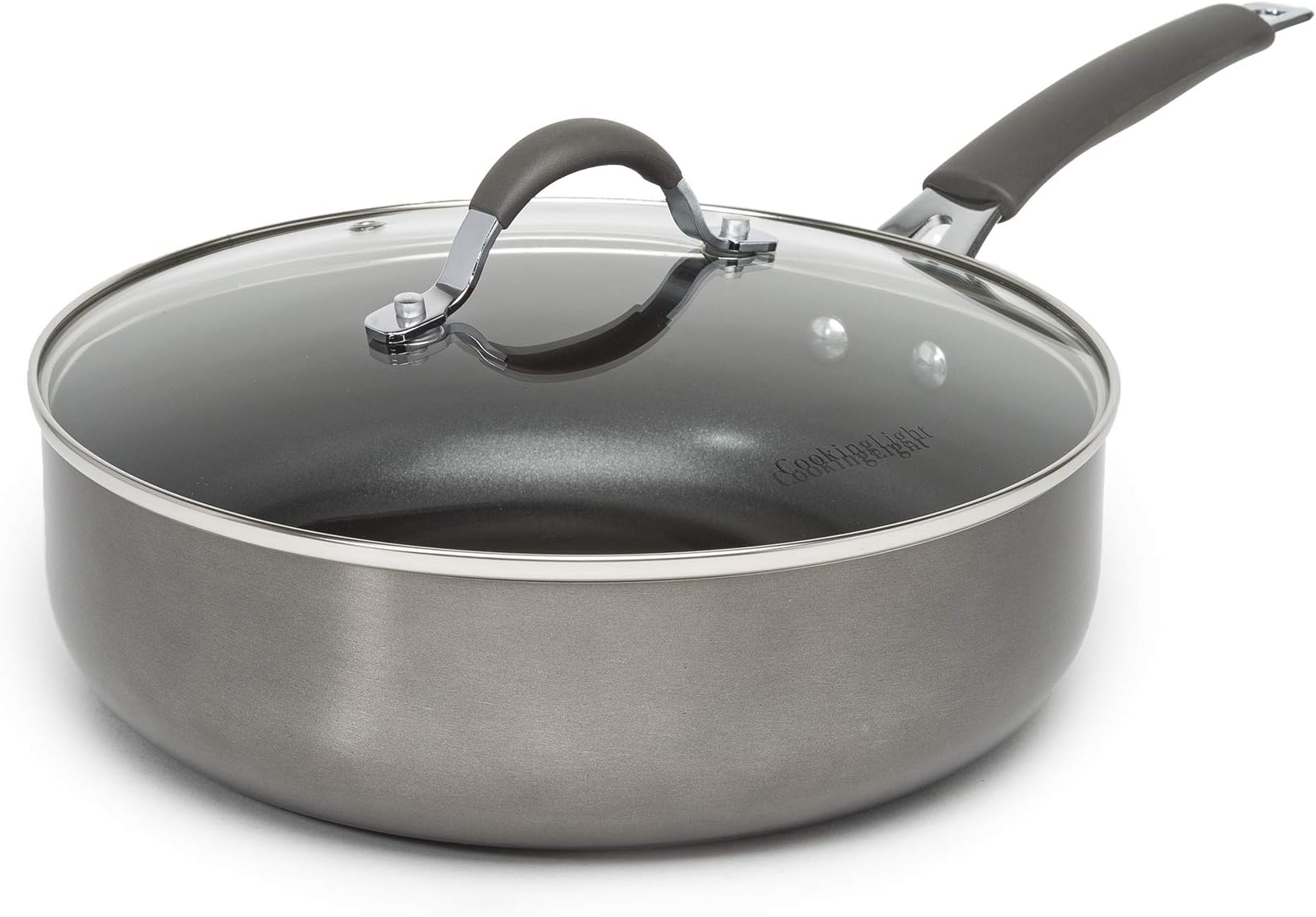 Cooking Light Nonstick Ceramic Deep Cooker, Dishwasher Safe
