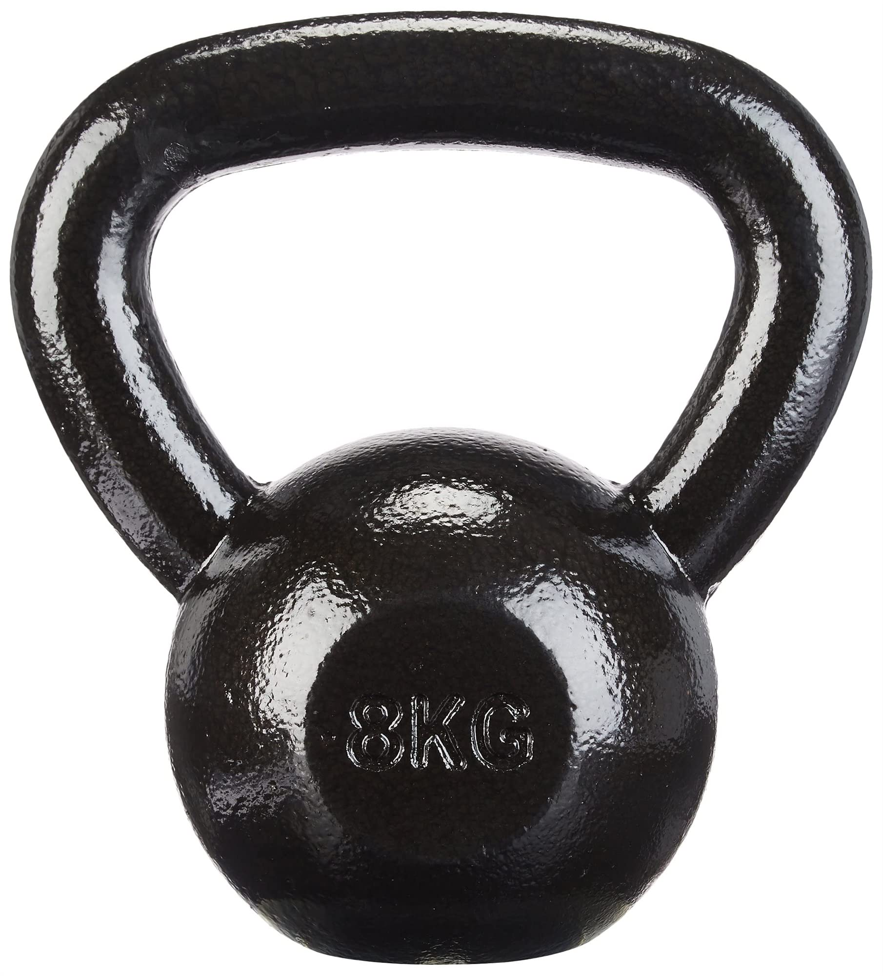 Kettlebell in ghisa, Black Cast Iron Solid One Kettlebell Men And Women Home Fitness Concorso Concorrenza Forza Braccio Forza Squat Kettlebell 4KG-12KG (Size : 8kg)