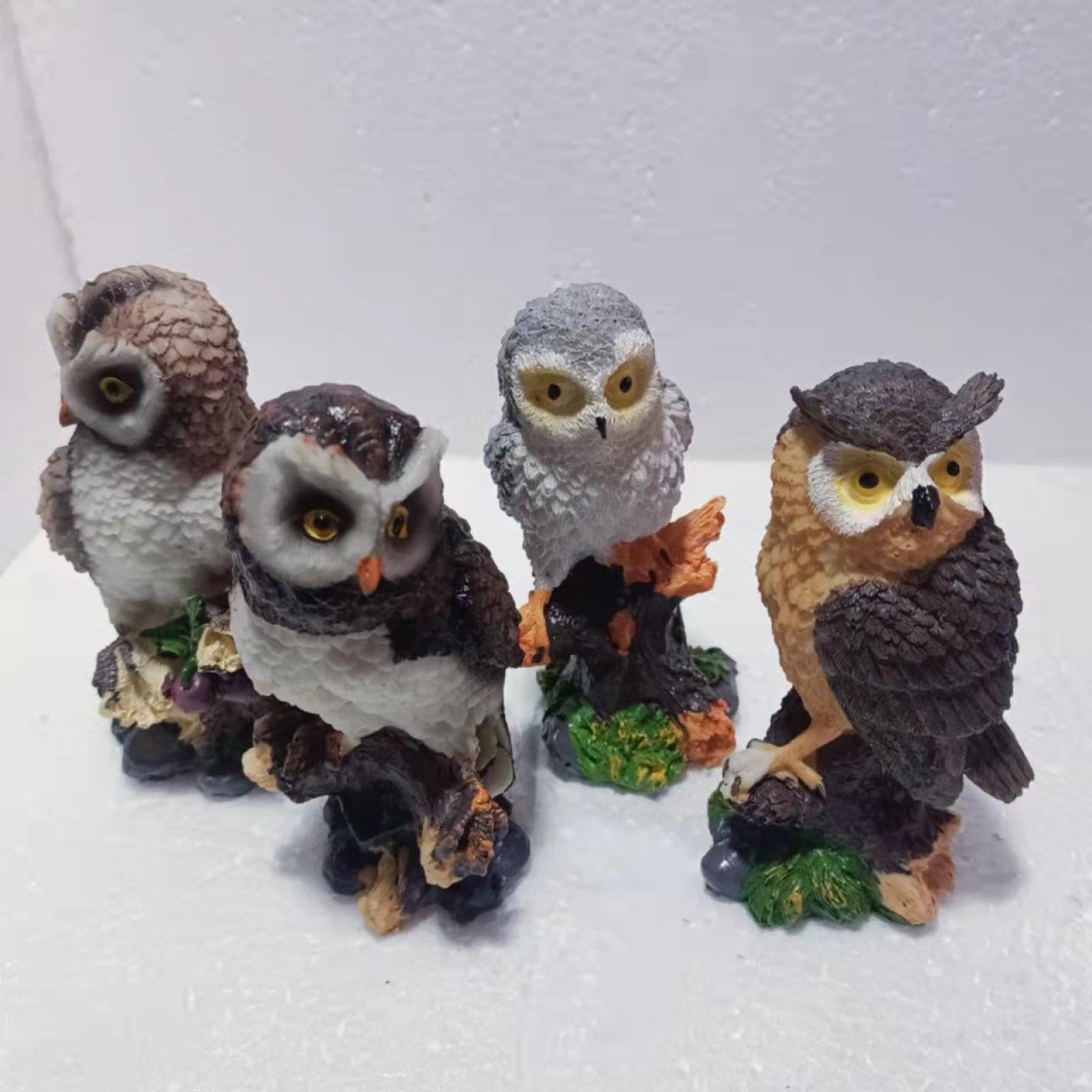 Artisanat en résine d'animaux pour salon et paysage de cour