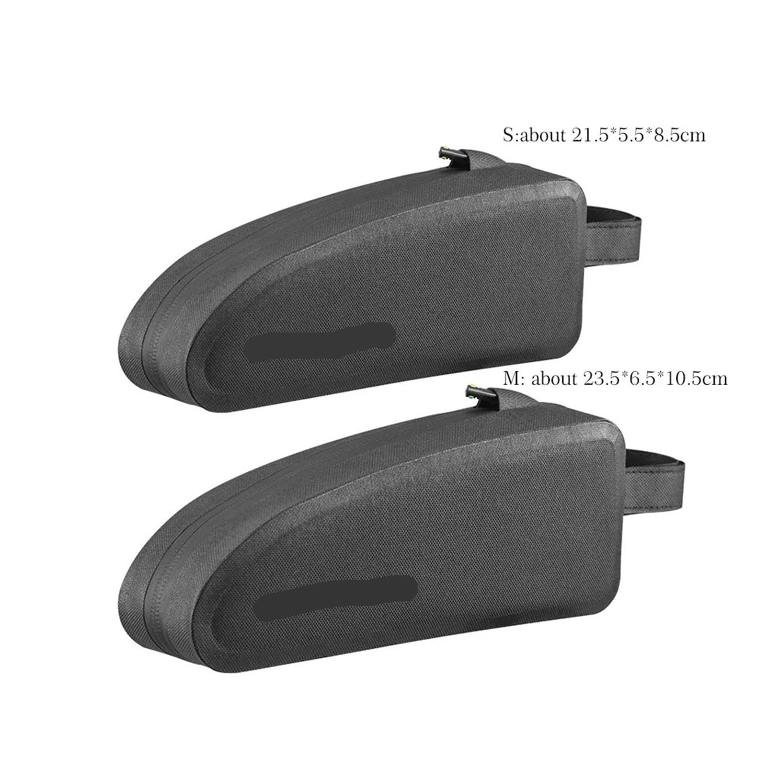 Borsa laterale for tubo anteriore superiore con telaio for bicicletta impermeabile da 1 pezzo