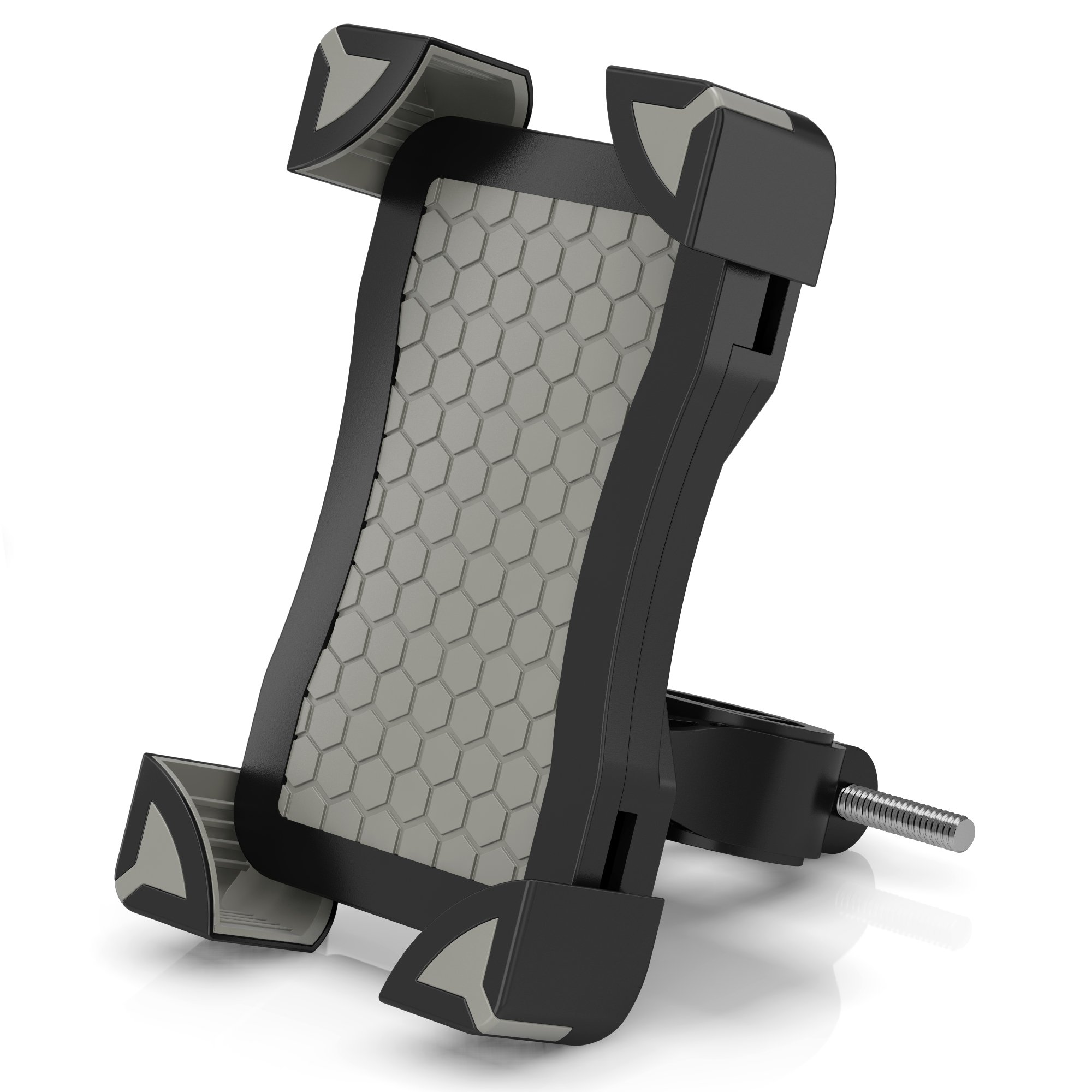 ARTIX Bicycle Mount Phone Holder for Bike, Cradle Stand Features 360 Rotation Capability and Universal Clamp for iPhone/Android/Samsung/Nexus (Gray)