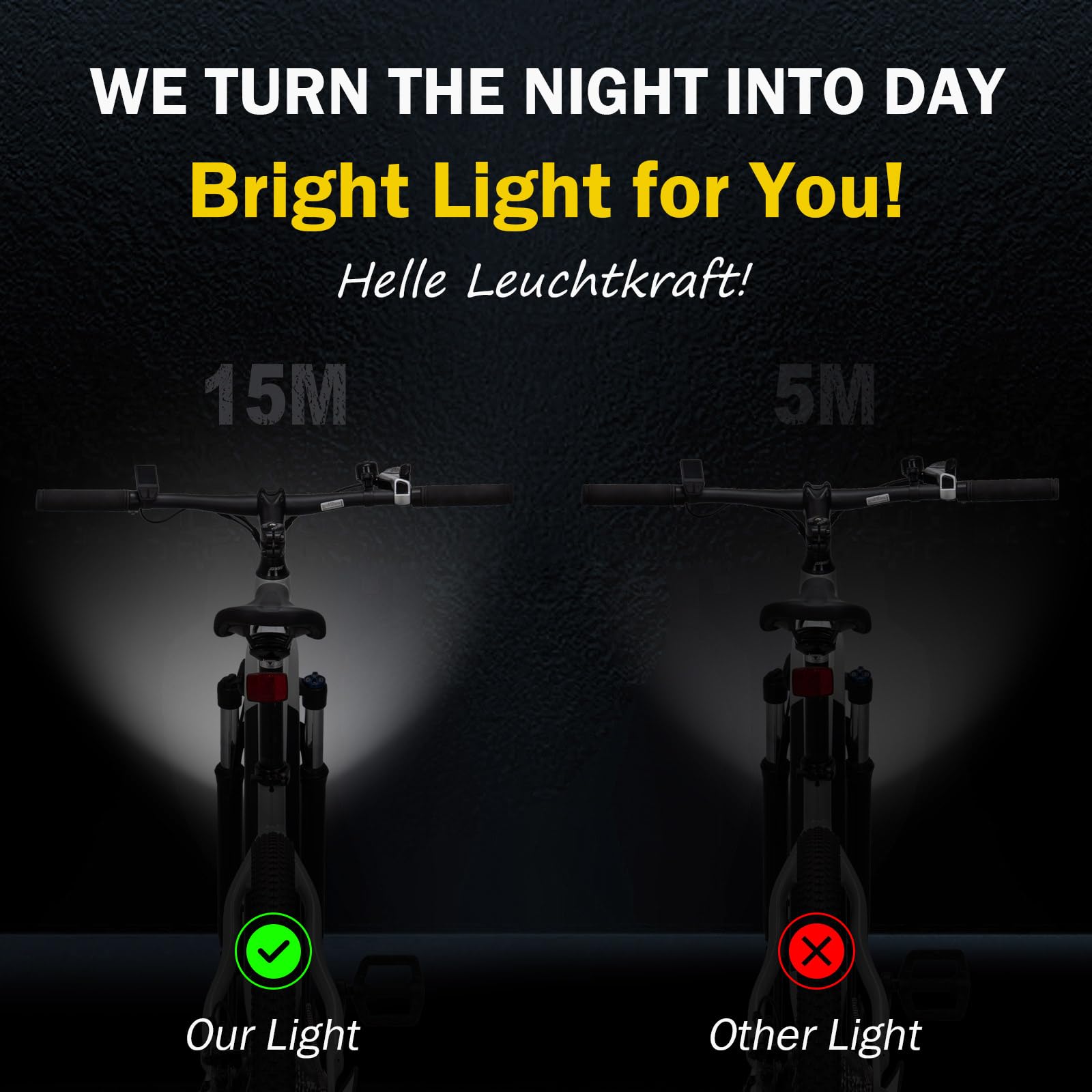 Lynx Faro e‑bike 30 Lux con sensore dinamo