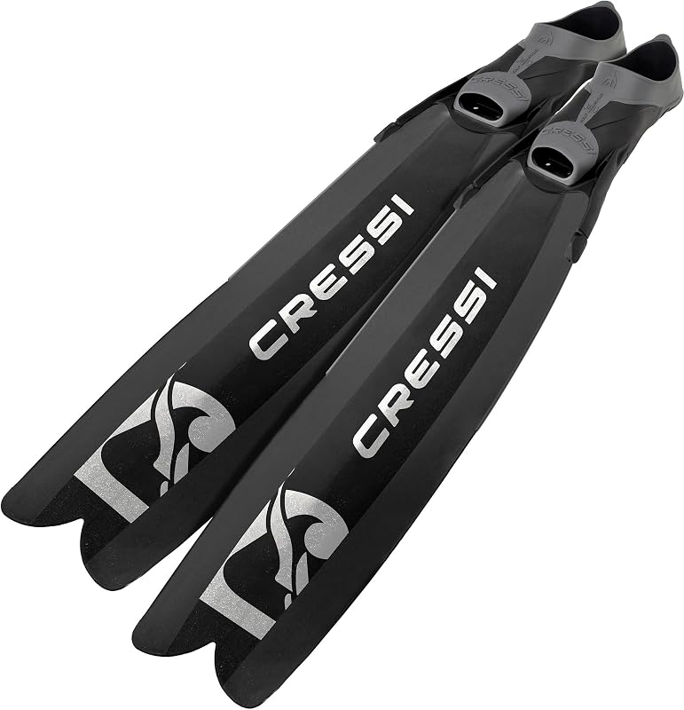 Long Blade Fins for Freediving - Thin and Durable- Gara Modular Turbo Boost Designed in Italy