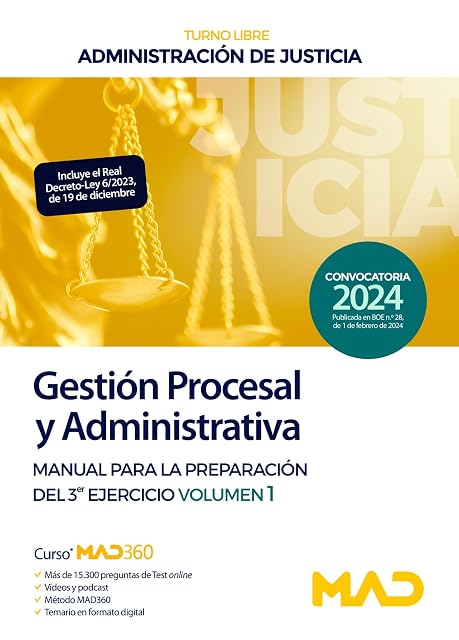 Portada de Cuerpo de Gestión Procesal y Administrativa . Administrac