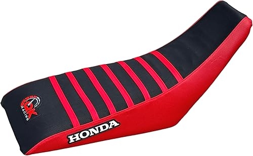 Miniatura 5 de Funda de asiento compatible con Honda 1999-2007 TRX400EX TRX 400EX TRX 400 EX Quad (rojo/negro)