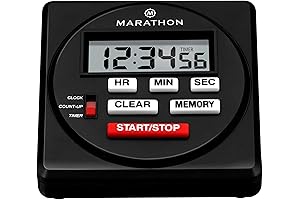 Marathon 24 Hour Digital Track Timer