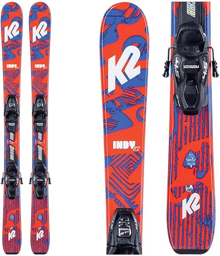 K2 Indy Jr Skis + Fijaciones FDT - 2021 - Niños - 34.6 in