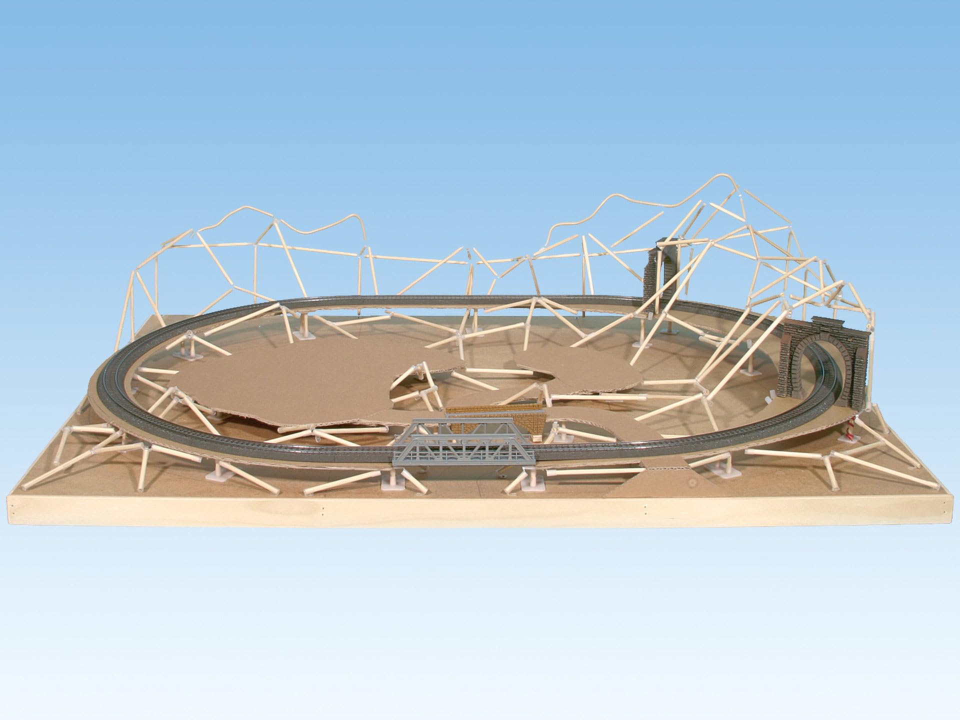 Noch - 67024 - Modélisme Ferroviaire - Tablier Du Pont Droit Avec Piles 180 Mm - Laser-Cut Kit Noch - 67024 - Modélisme Ferroviaire - Tablier Du Pont Droit Avec Piles 180 Mm - Laser-Cut Kit