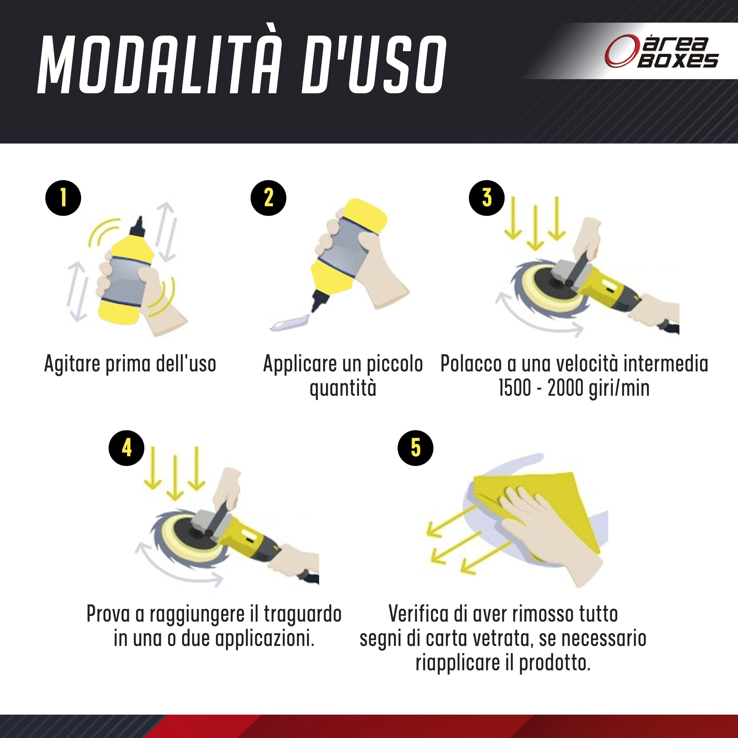 Lucido Per Auto High Cut, 950ml [Nitro X1] Composto 3 in 1 "One Step". Riparazione Graffi, Senza Silicone. Rimuove I Graffi. Non Macchia. [Taglio, Livellamento E Sigillatura Con Elevata Brillantezza]