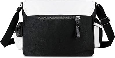 Roffatide Anime Haikyuu Koerierstas Canvas Crossbody zak Klep Synthetisch Leer Gedrukt Schoudertas Satchel Schooltas Roffatide Anime Haikyuu Koerierstas Canvas Crossbody zak Klep Synthetisch Leer Gedrukt Schoudertas Satchel Schooltas