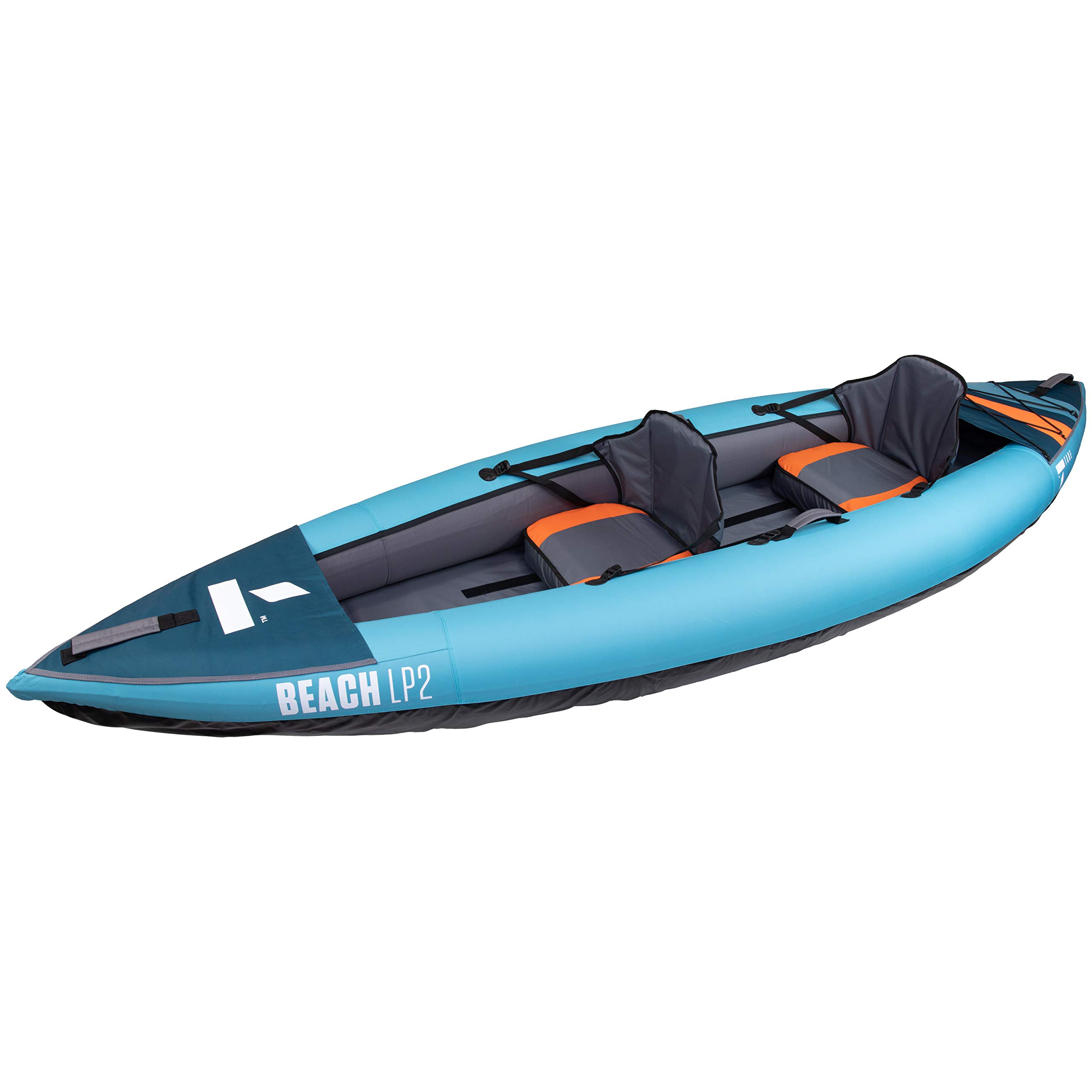 TAHE Beach LP Premium Inflatable Kayak Complete Package Including Kayak, Seat, Paddle, Pump and Travel/Storage Bag