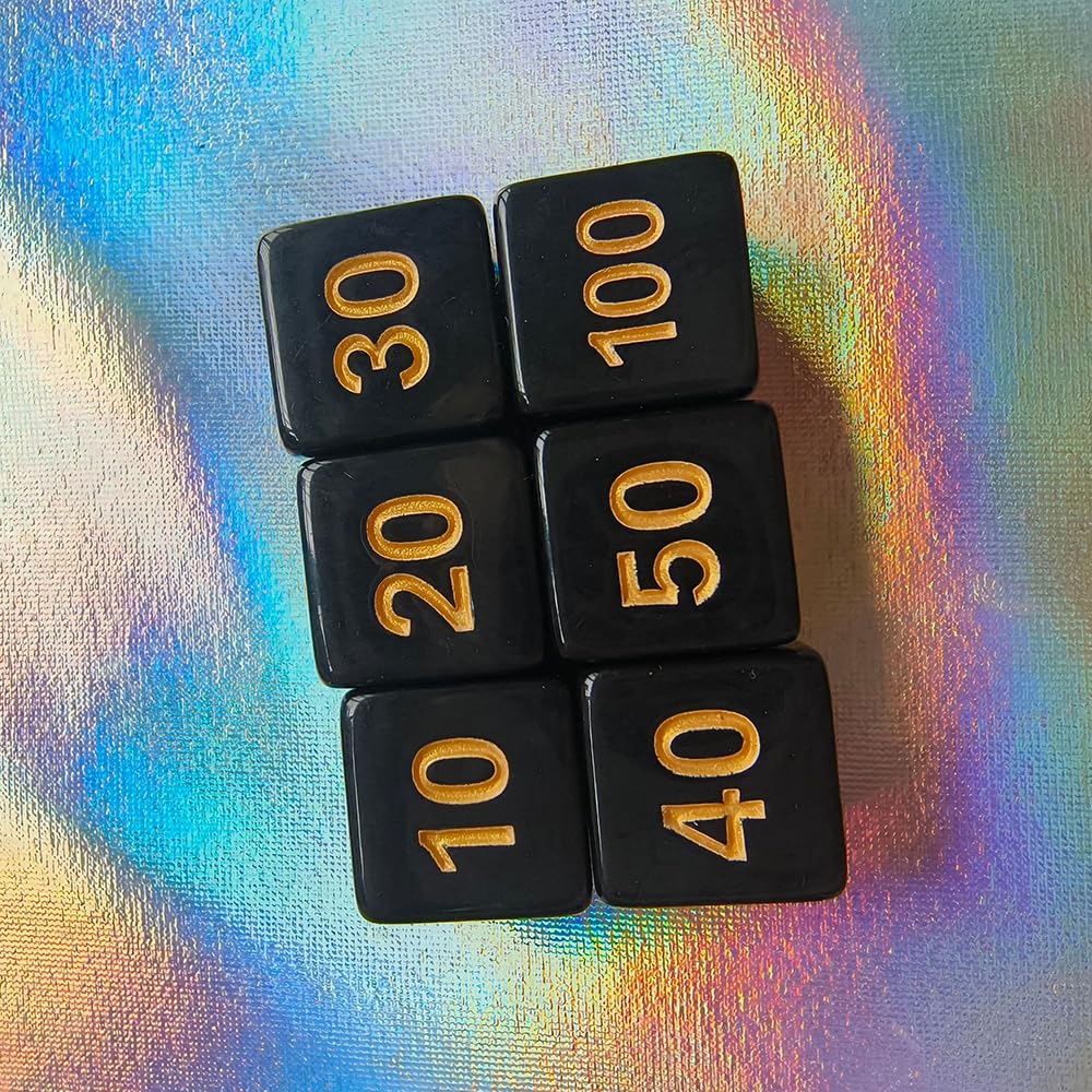 Amazon | QUANTALY ダメージカウンター 20個入り 6面 さいころ