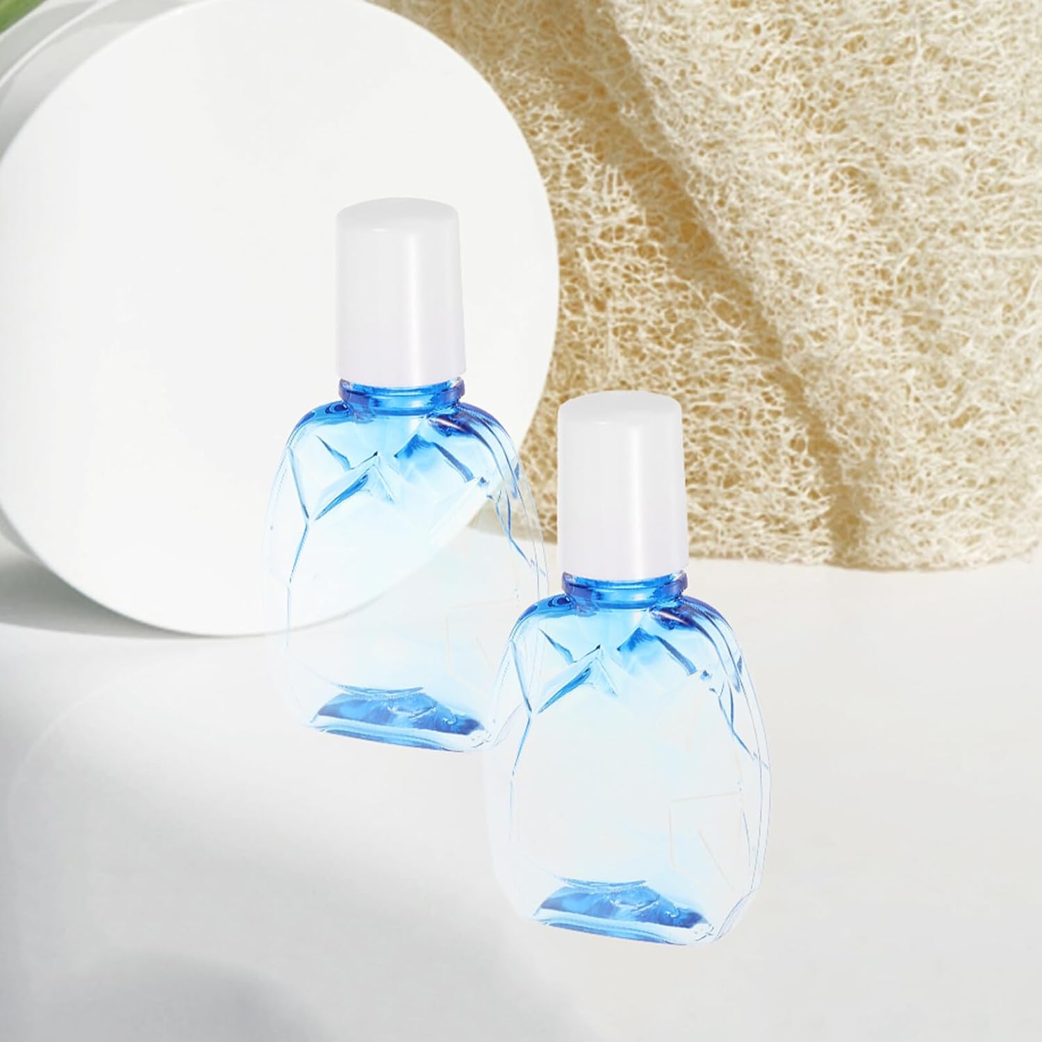 10pcs 10ml Squeezable Eye Dropper Bottles with Childproof Caps, Empty Plastic Liquid Dispenser Bottles for Travel and Essential Oils