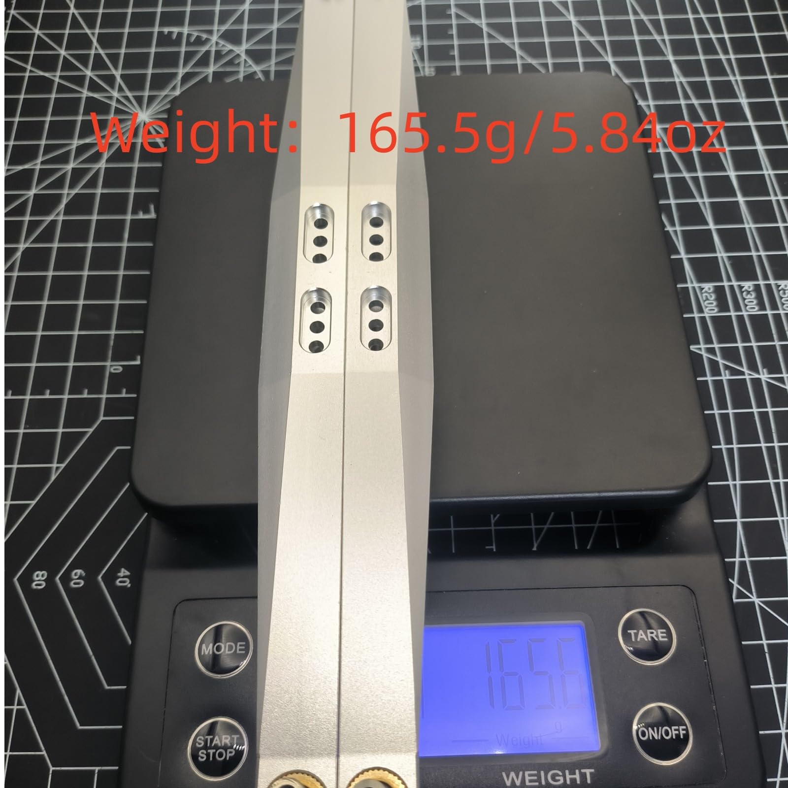 AFDHGS Silver Aluminum Rear Trailing Arms Linkage for Traxxas Unlimited Desert Racer UDR - Upgraded Part 8544