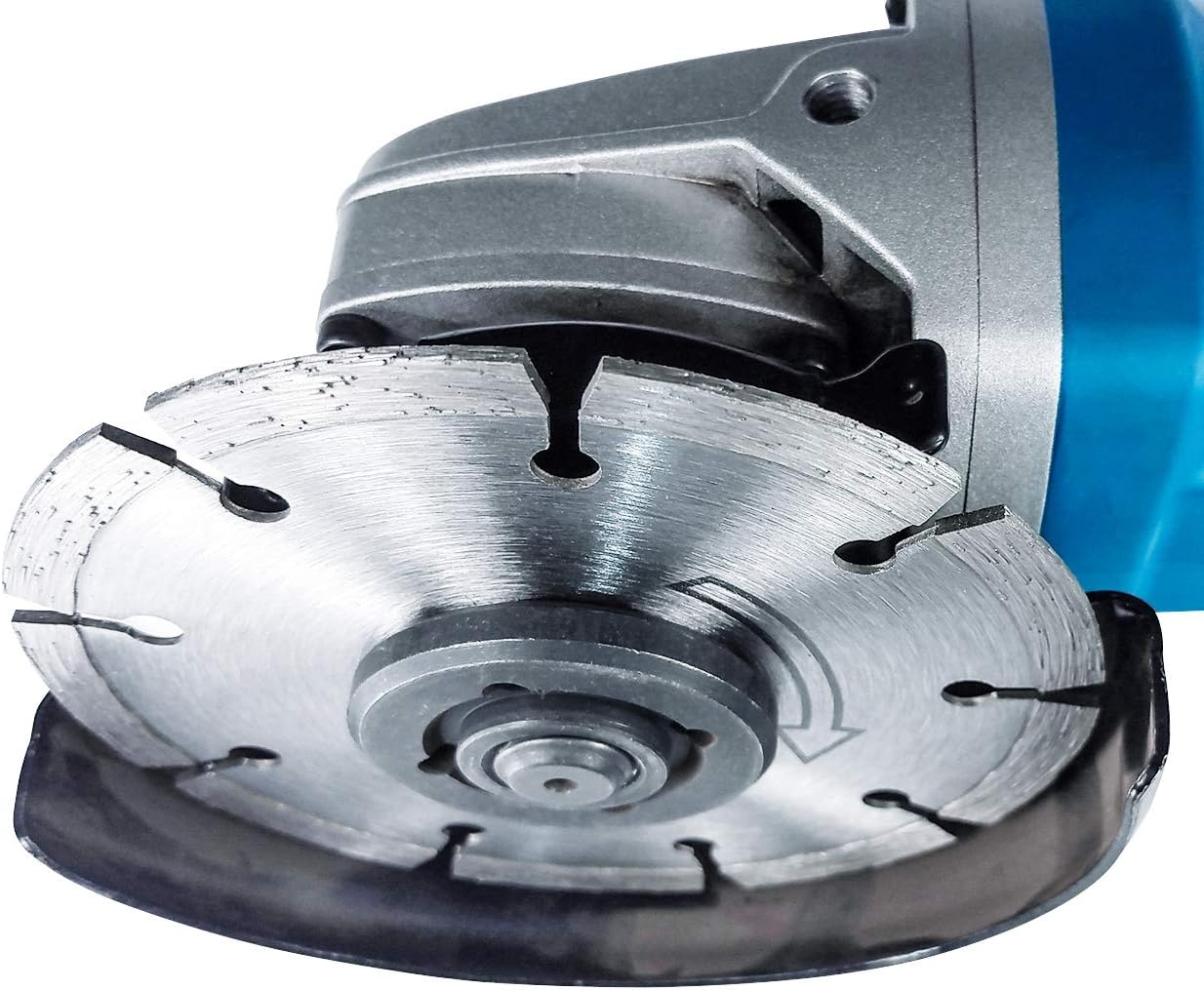 Makita 2 Pack - 4.5” Segmented Rim Diamond Blades For 4.5”+ Grinders & Circular Saws - Long-Lasting Cutting For Concrete, Masonry & Brick - 5/8”, 20mm & 7/8” Arbors