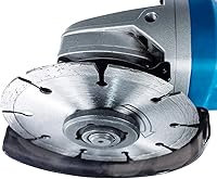 Vista 4 de Makita Paquete de 2 cuchillas de diamante con borde segmentado de 4.5 pulgadas para amoladoras y sierras circulares de 4.5 pulgadas - Corte de larga
