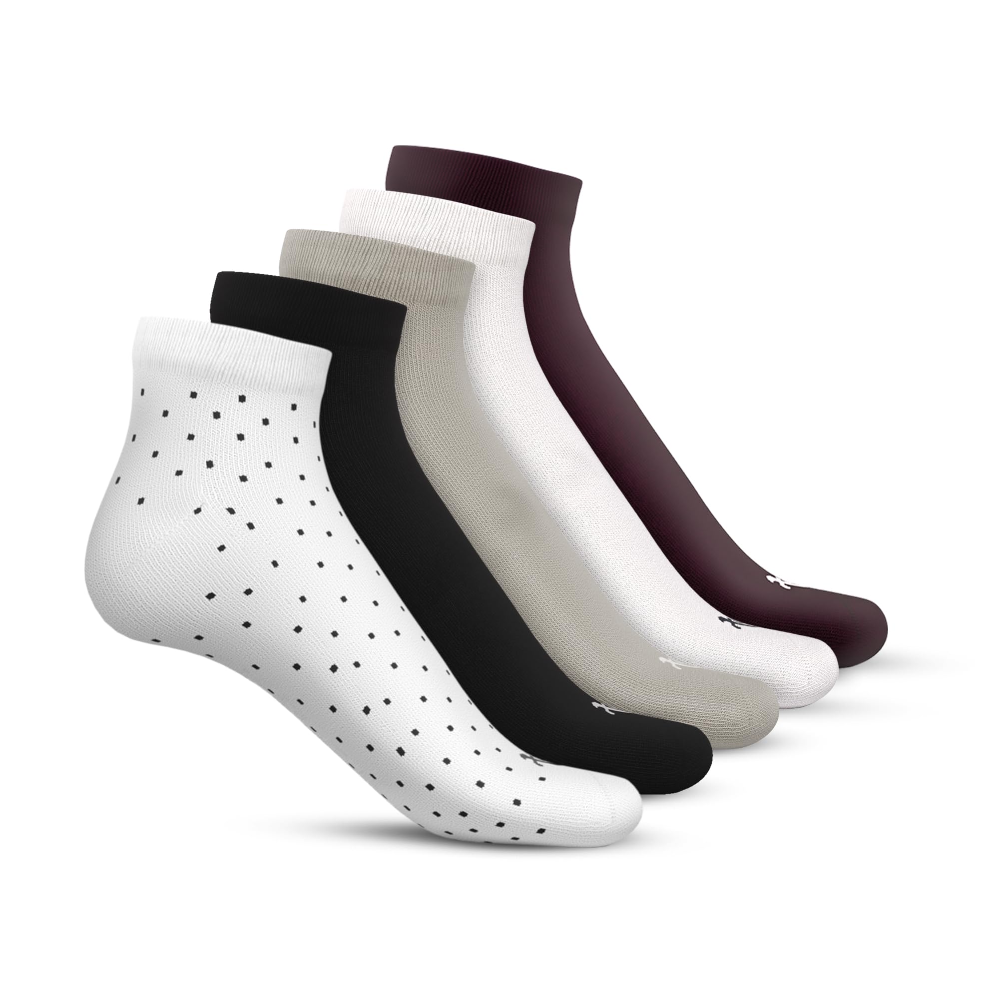 talkingsox Bamboo Ankle Socks for Men & Women Super Soft, Seamless, Office, Breathable, Running & Anti-Odor – Pack of 5-picture-29