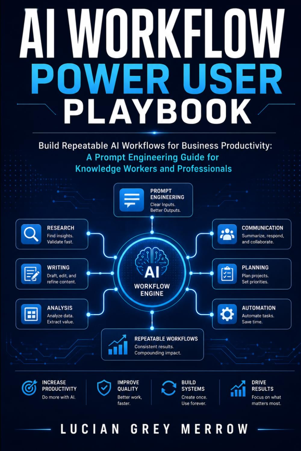 AI Workflow Power User Playbook: Build Repeatable AI Workflows for Business Productivity: A Prompt Engineering Guide for Knowledge Workers and Professionals