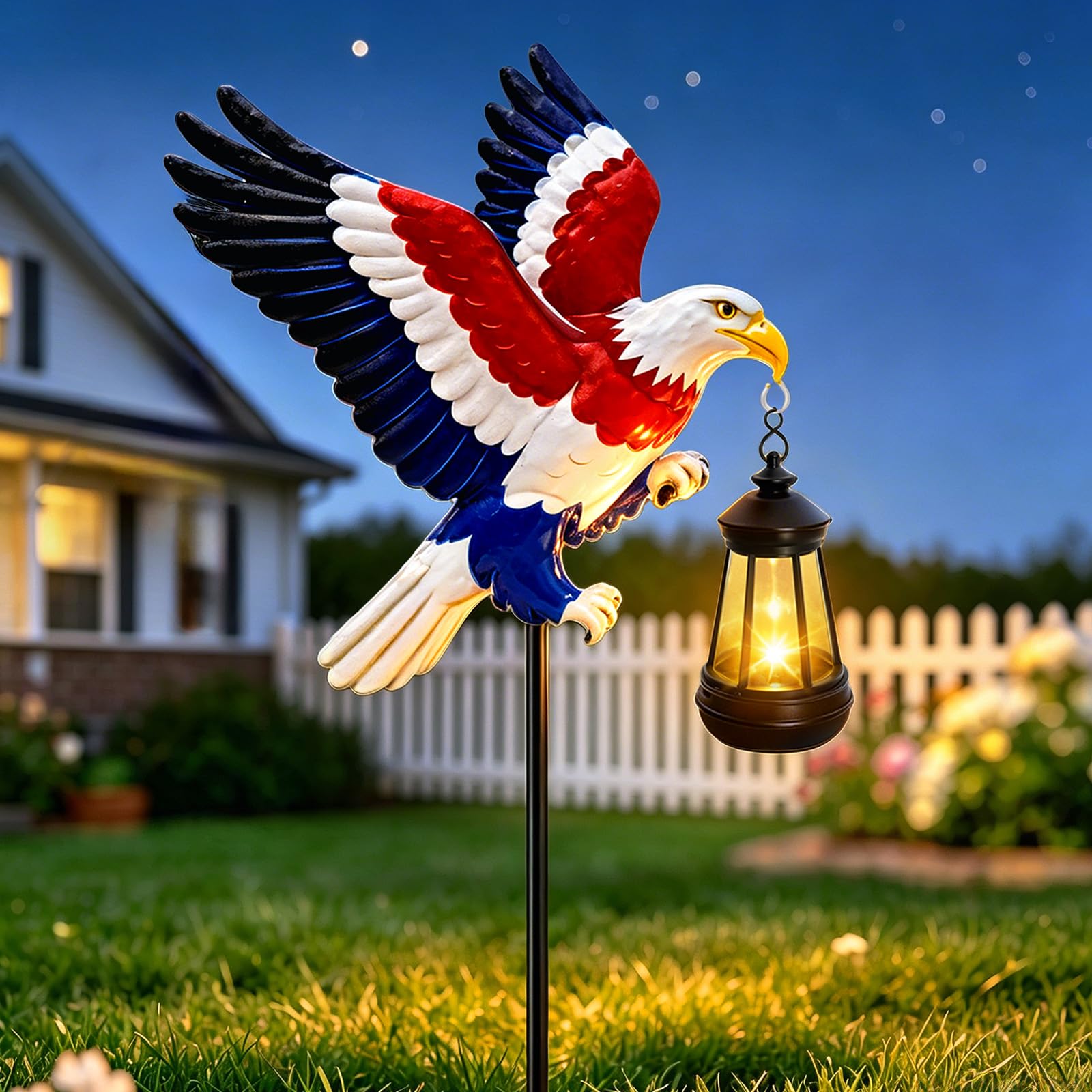 Amazon.com: 4th of July Decorations Solar Eagle Garden Stake Light