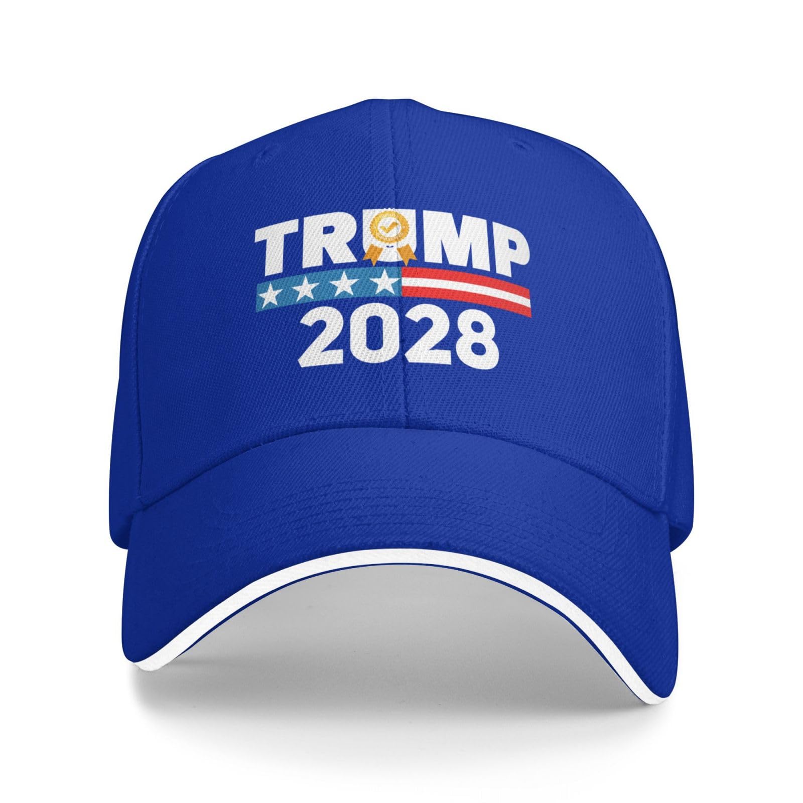 peiyeety Trump 2028 Hat 47 48 President Hat Cap for Men Women Blue