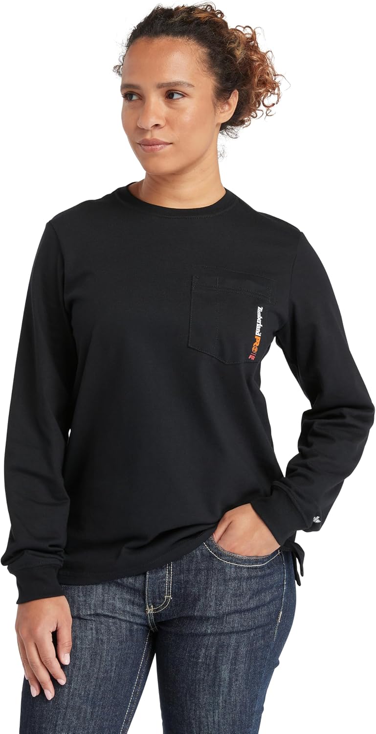 Timberland PRO FR Cotton Core Pocket T-Shirt w/Logo