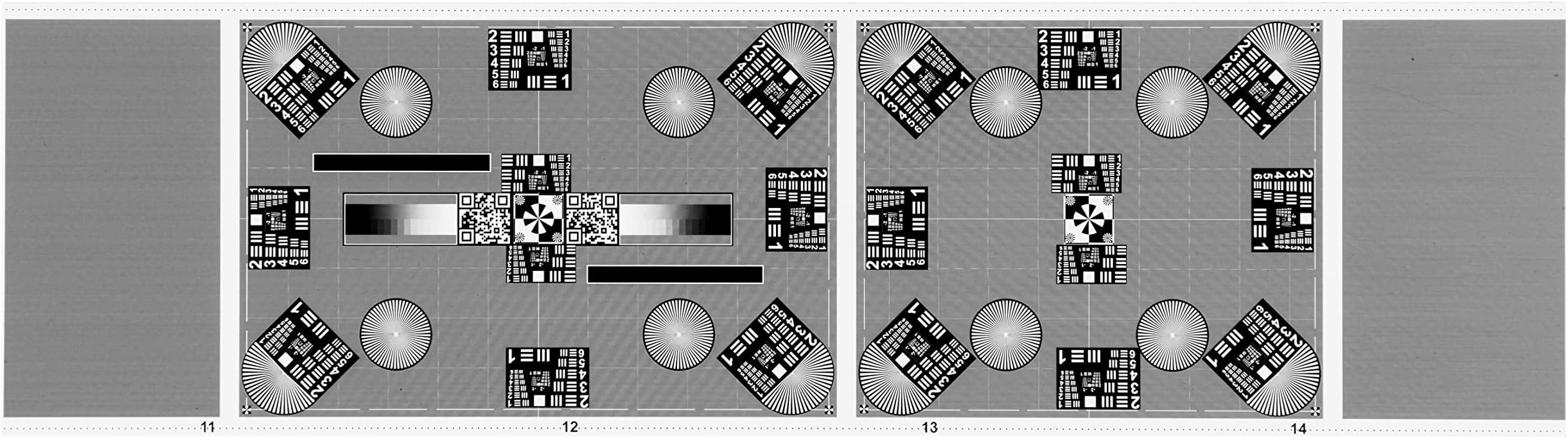 Type 120 Vlads Test Target and Focusing Aid for Film Scanning with DSLR/mirrorless. Digitize Slides & Negatives. Fully Utilize Your Lens Sharpness and Fidelity.