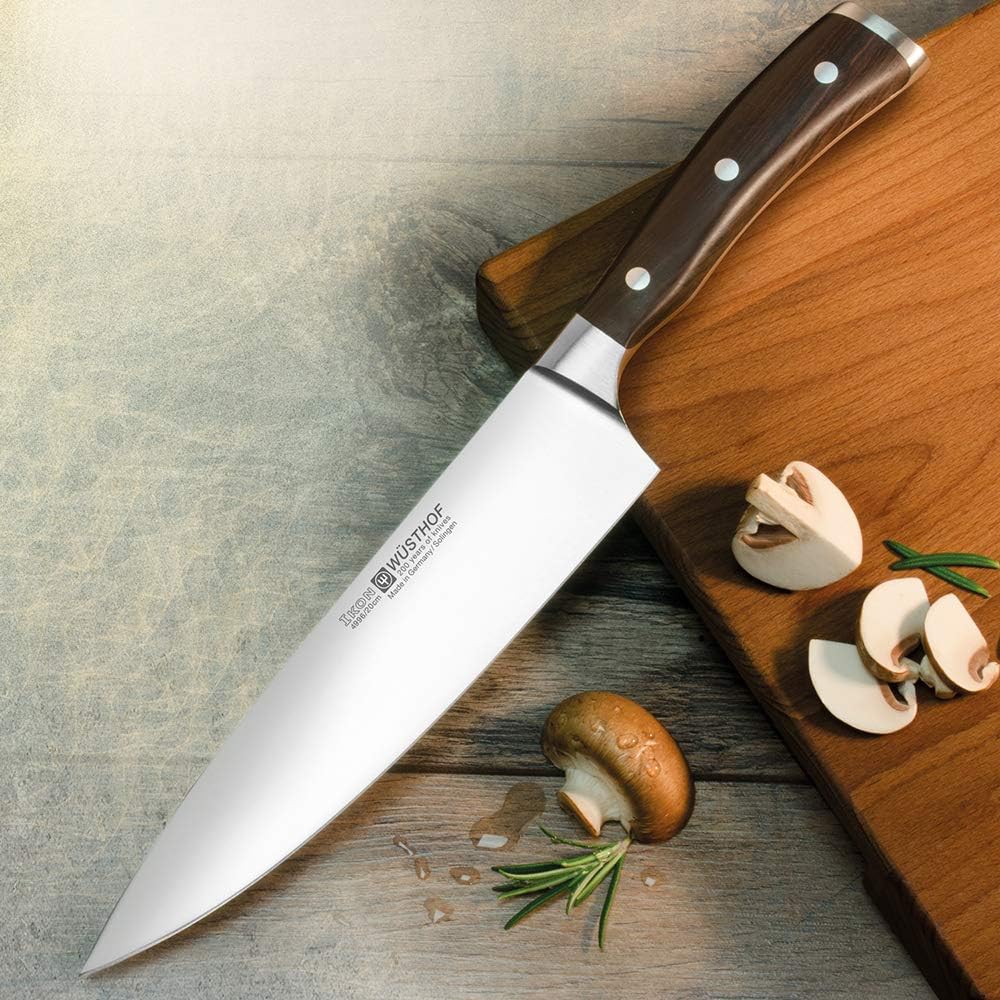 WÜSTHOF Classic IKON Blackwood 8" Chef's Knife