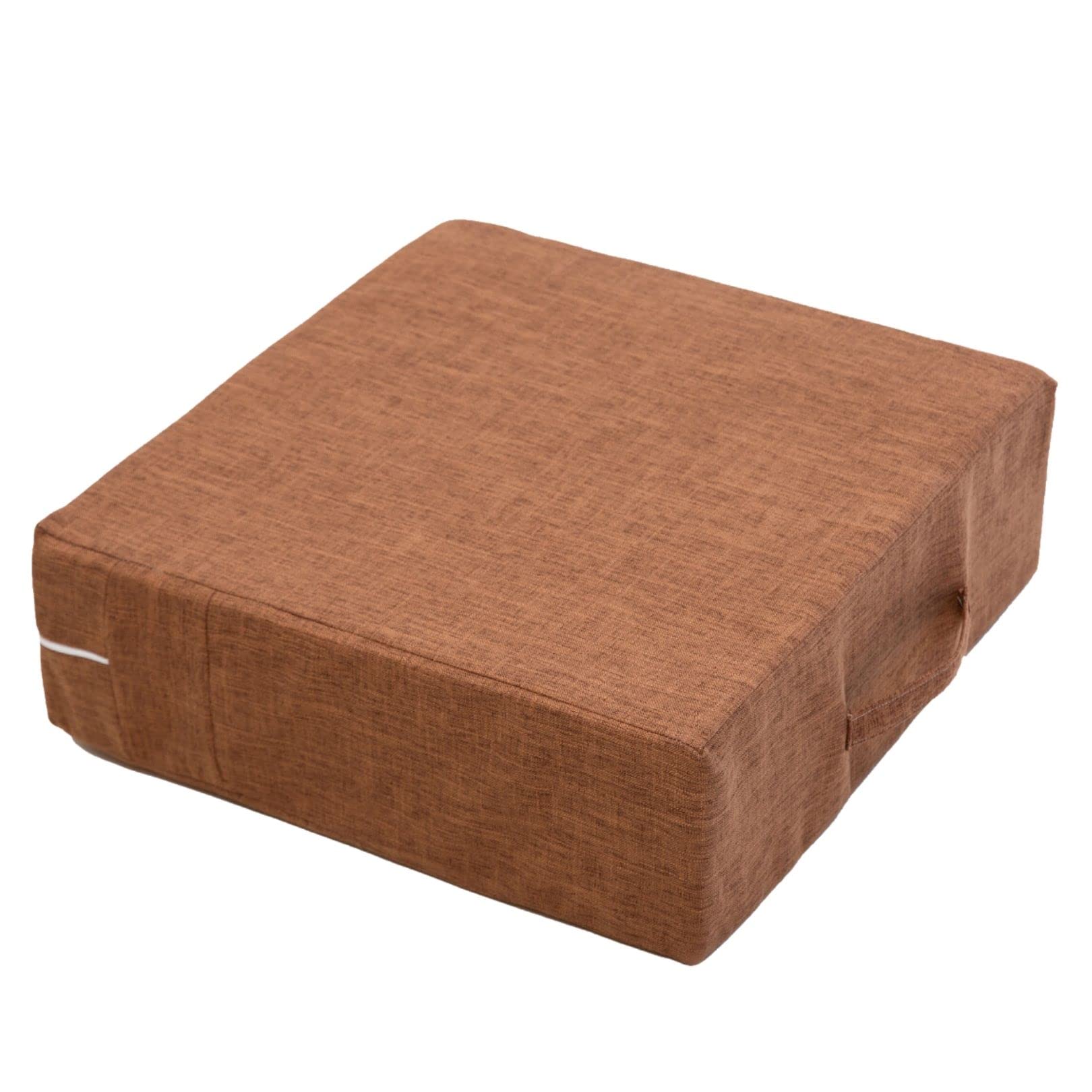 トランポリンクッション 60×60×20cm　特大ジェルクッション  オレンジ トランポリンクッション 60×60×20cm 特大ジェルクッション