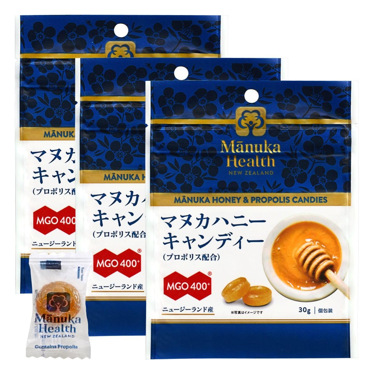 Amazon.co.jp: マヌカヘルス マヌカハニー キャンディ プロポリス配合