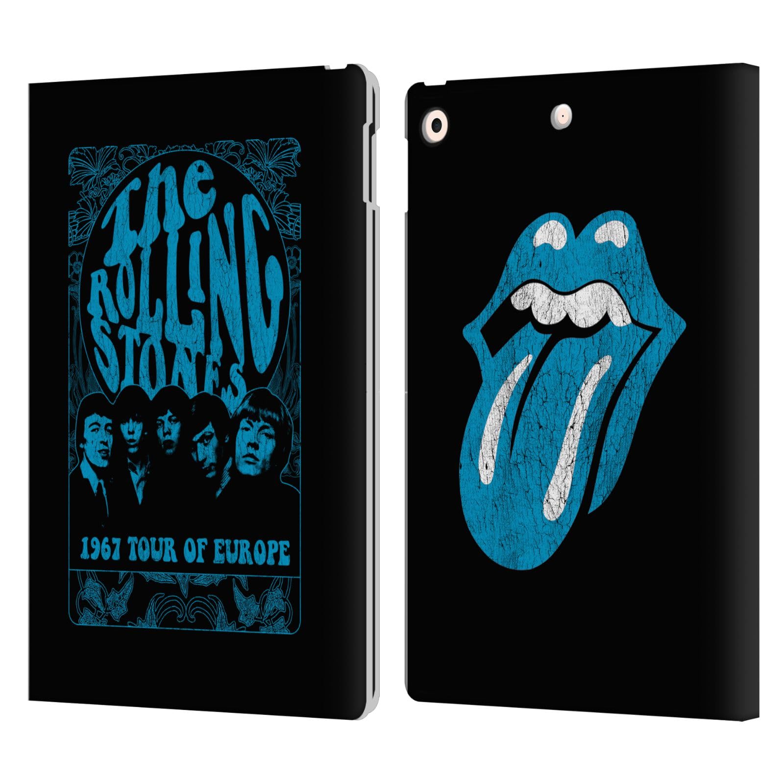 Coque iPad 10.2 Rolling Stones contre rayures et chocs cuir - 8