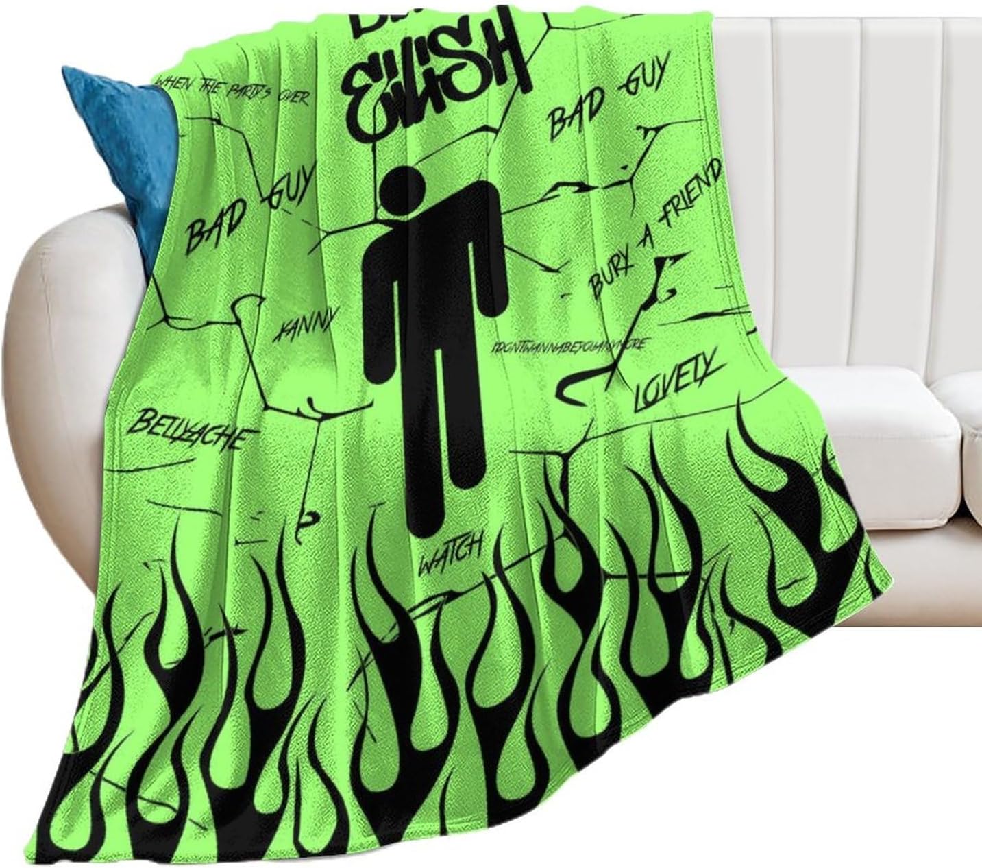 B.illie UltraSoft Micro Fleece Blanket Cozy Warm Throw