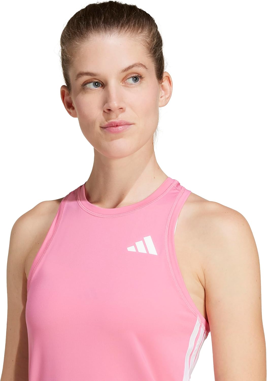 adidas Women's Train Essentials 3-Stripes Tank Top