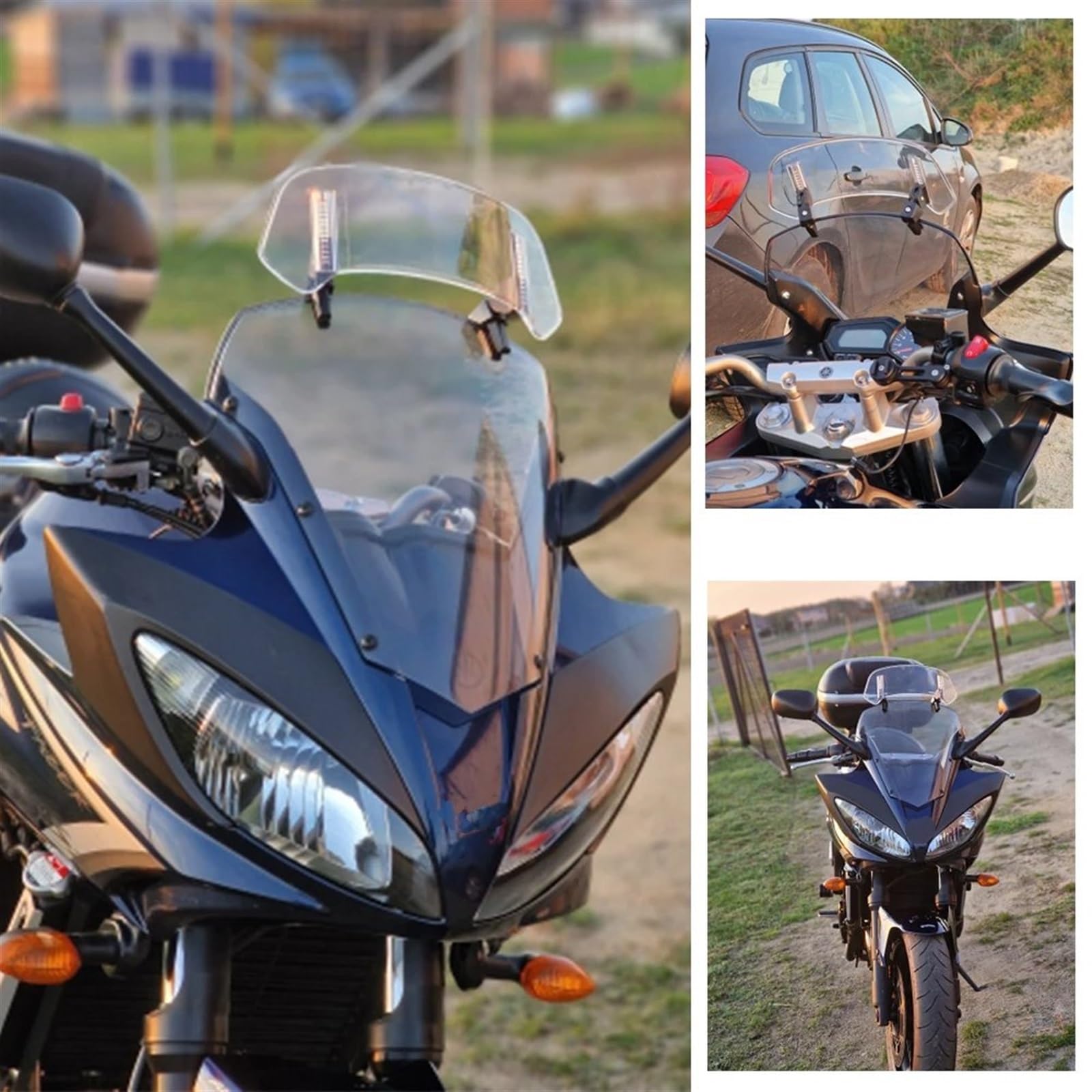 Amazon.co.jp: バイク用スクリーン本体 スズキ バーグマン 650 400 125