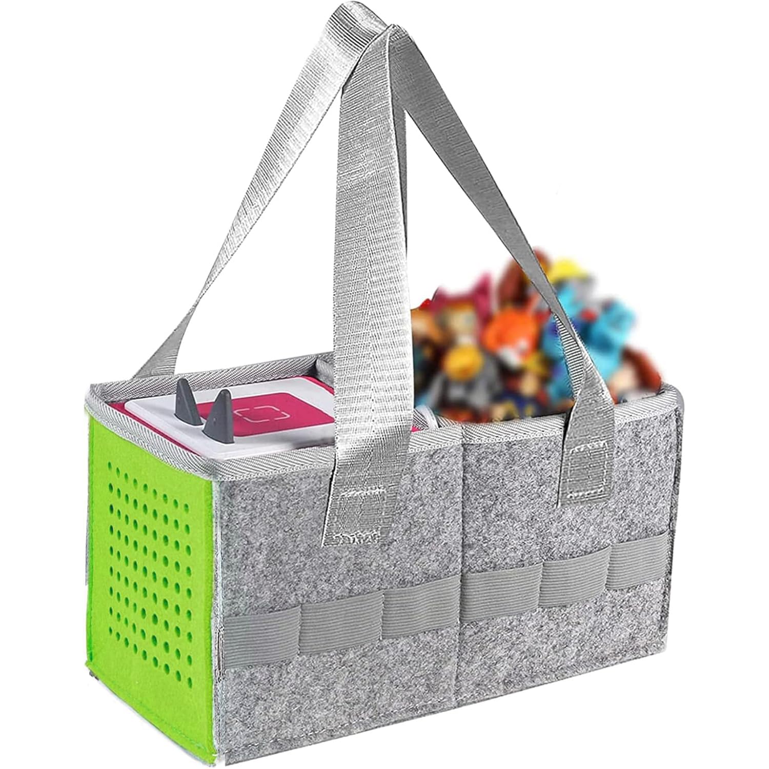 huipinghu Carrying Bag for Toniebox Starter Set and Accessories Storage Bag, Toniebox Audio Player Felt Organizer Bag