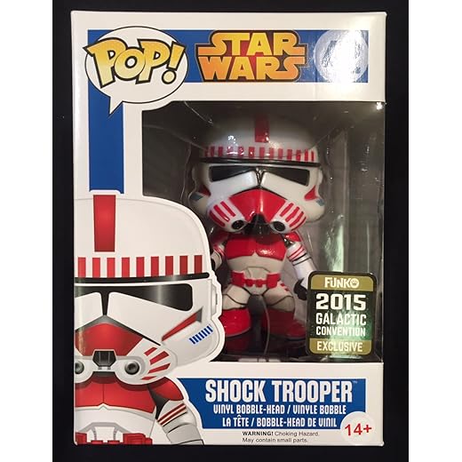 Funko Pop Star Wars 42 Shock Trooper Galactic Convention Exclusive