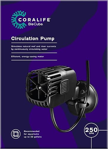 Miniatura 4 de Coralife BioCube - Bomba de circulación para tanque de peces de acuario para hasta 32 galones, 250 GPH
