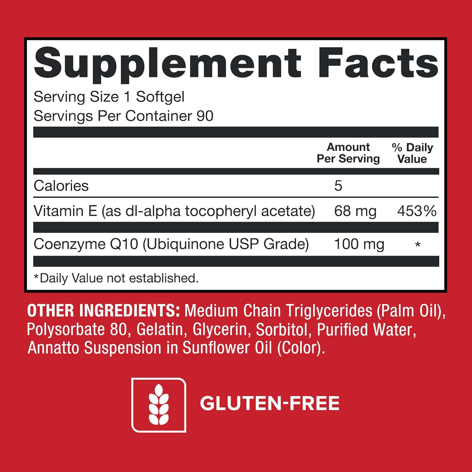 Qunol Ultra CoQ10 100mg Softgels- 3x Better Absorption, Antioxidant for Heart Health & Energy Production, Coenzyme Q10 Vitamins and Supplements, 3 Month Supply, 90 Count - Image 3