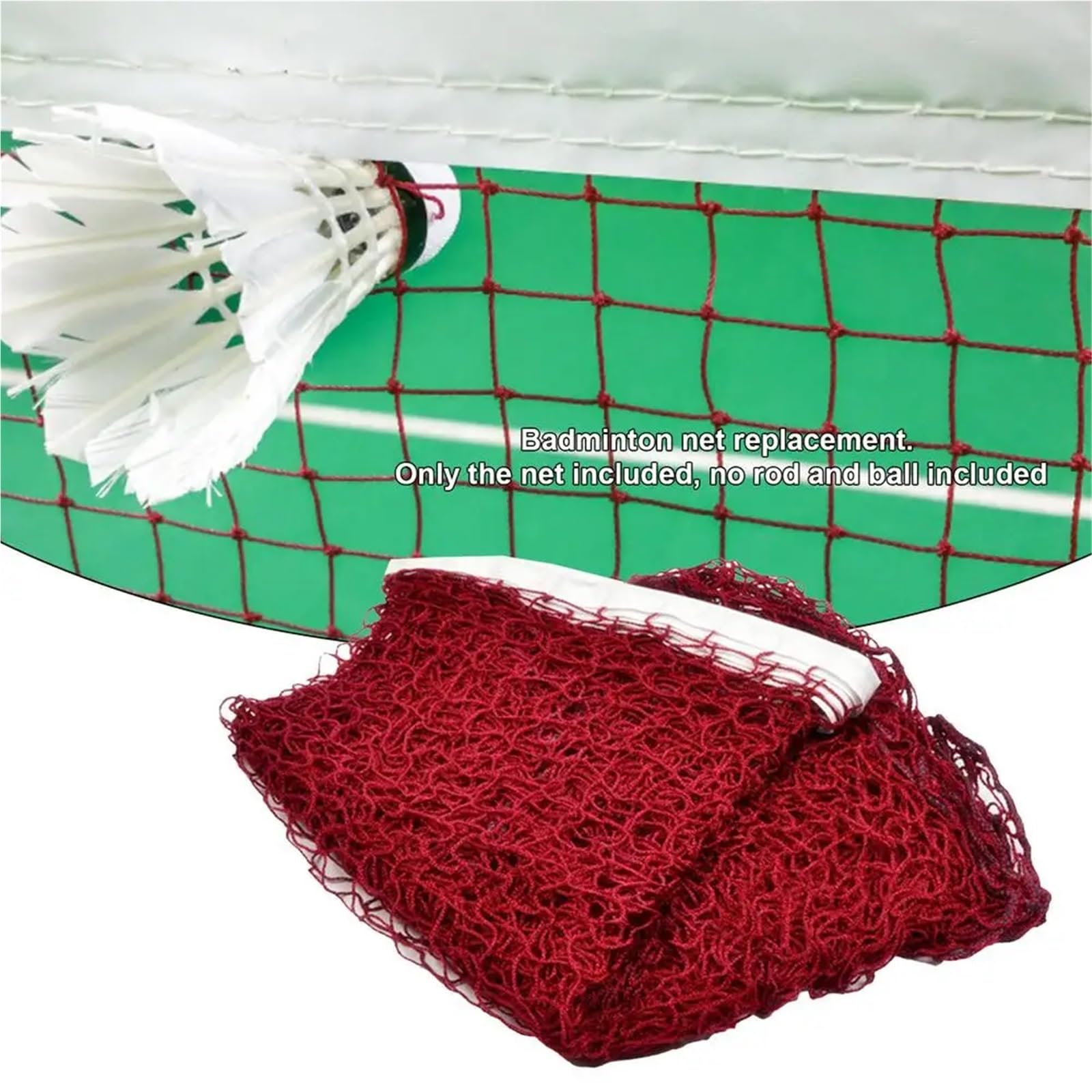 Rete da Badminton Professionale Allenamento Sportivo Rete da Badminton Standard Rete da Tennis all'aperto Rete da pallavolo Esercizio Sportivo per Badminton, Tennis