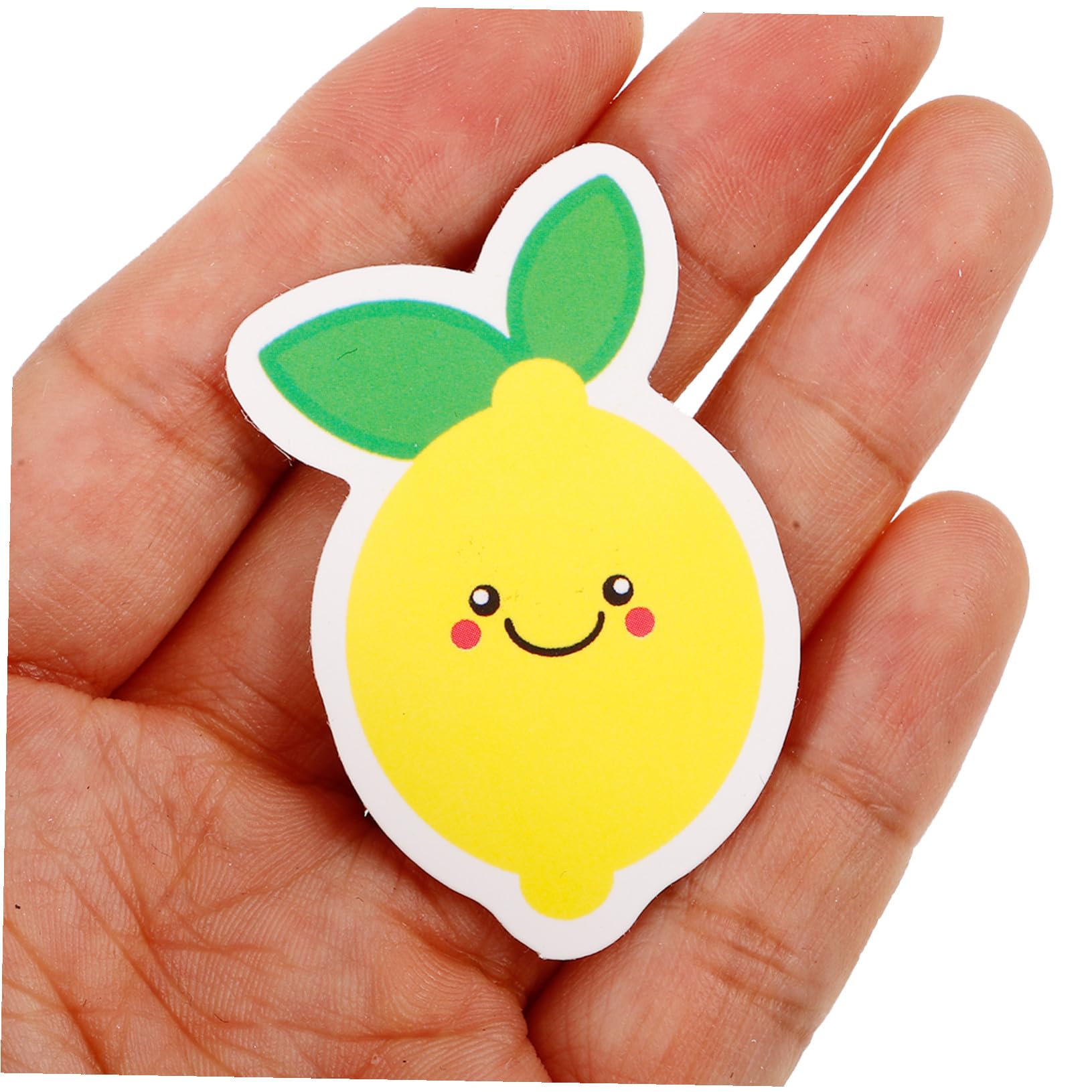 50 Pegatinas Adhesivas para Ordenador y Maletas Diseño Adorable de Limón, Material Autoadhesivo Seguro y Variedad de Patrones para Decorar y Regalar
