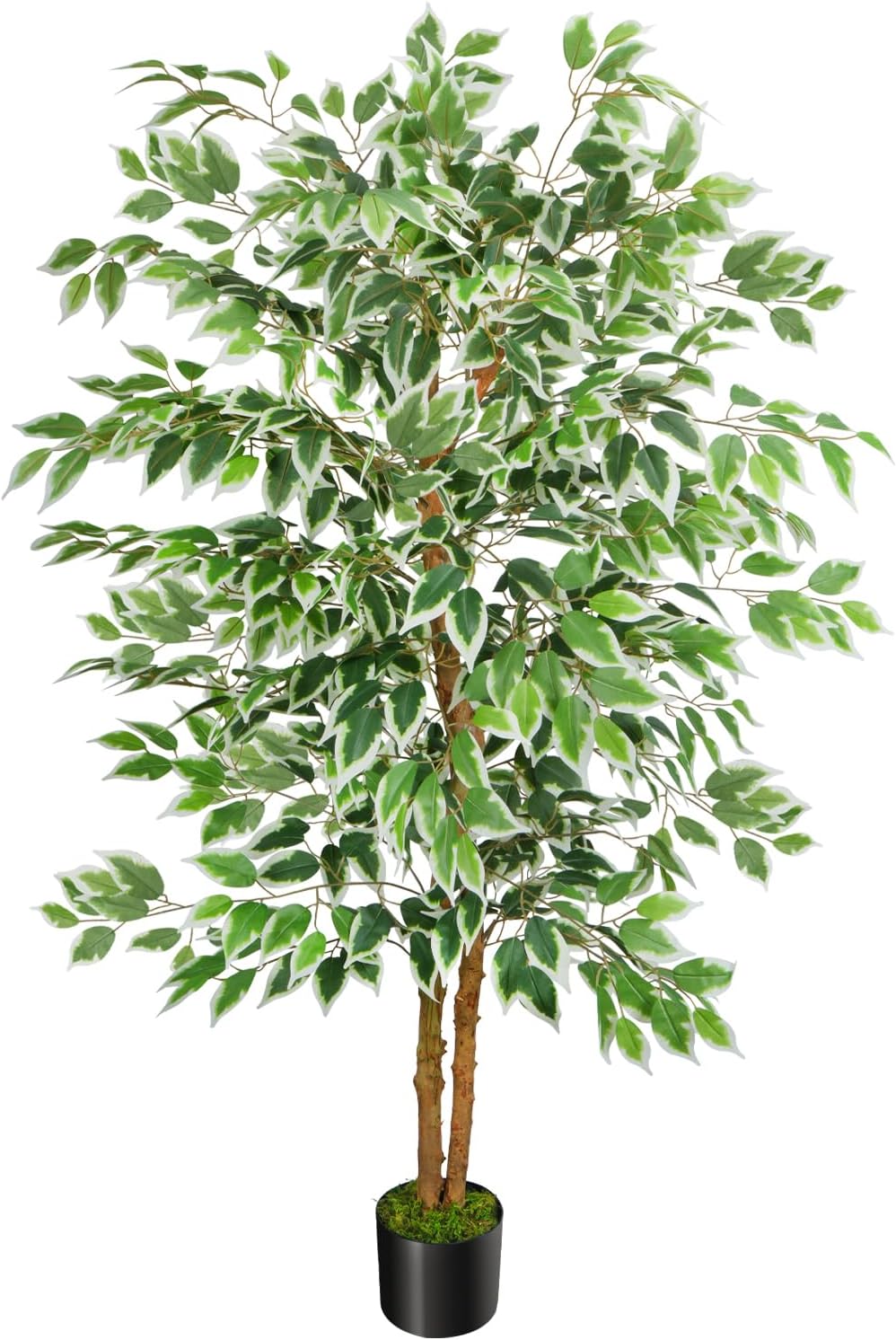 GTIDEA 5ft Ficus Tree Artificial, Tall Fake Tree with