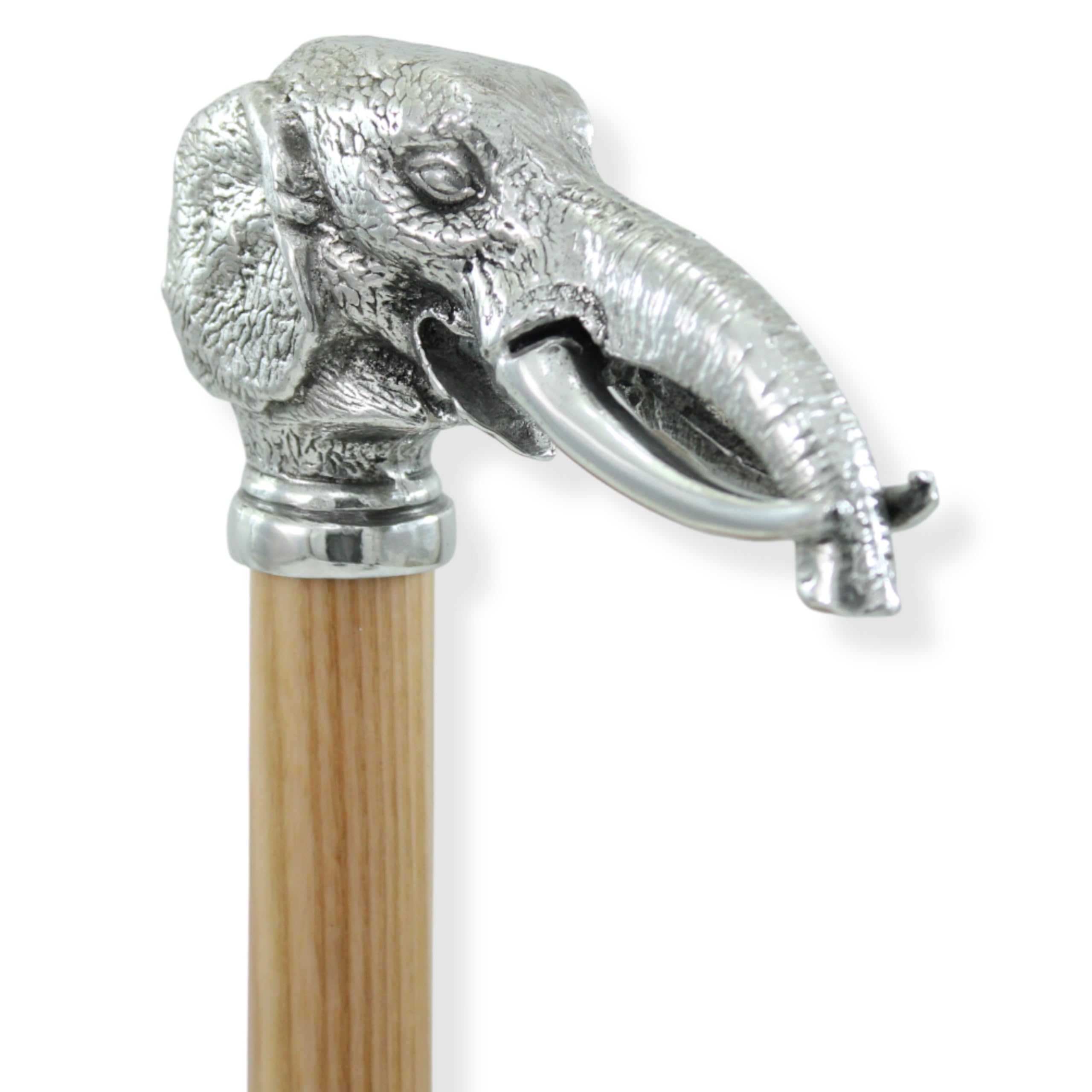 Bastón de Paseo Elegante Hombre en Madera Maciza con empuñadura clásica Personalizable.