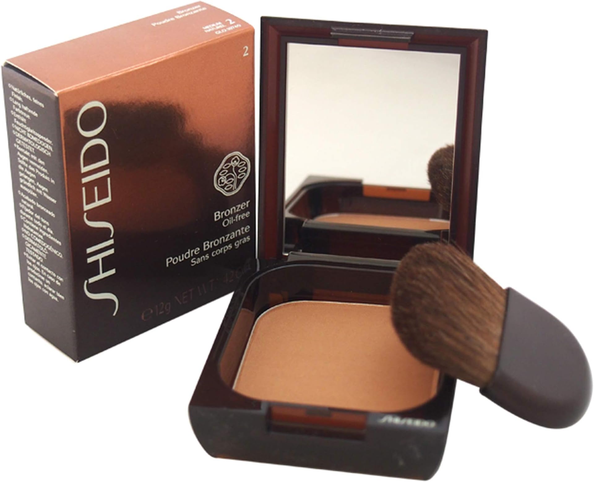 Shiseido Puder femme/woman, Bronzer Nummer 2 Medium, 1er Pack (1 x 12 ml)