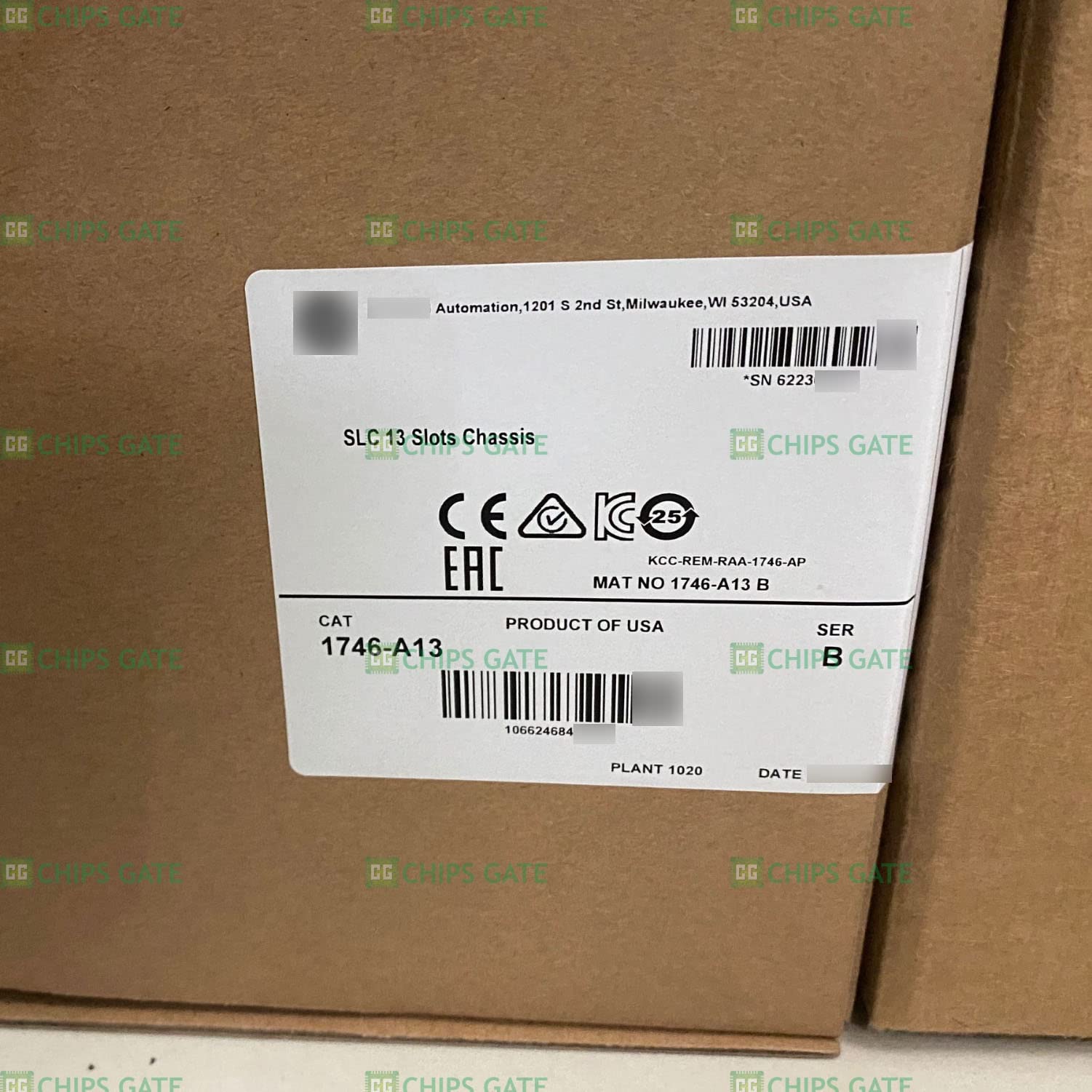 New New Factory Sealed 1746-A13 / B SLC Chassis Module 1746A13 US Stock