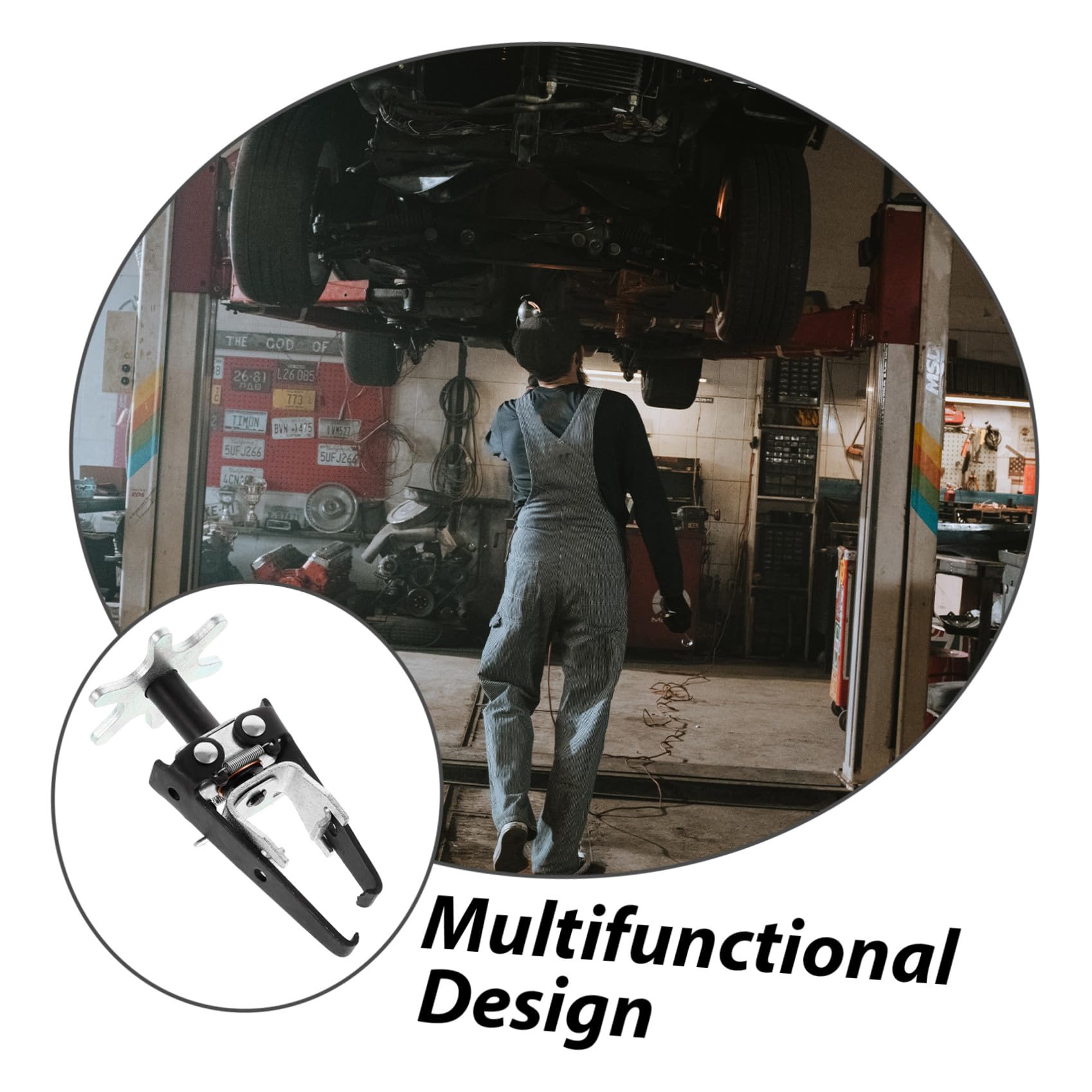Strumento per Compressione Molle Valvole Motore Auto Utensile Riparazione Compressore Molle Valvole Accessorio Professionale per Autoveicoli