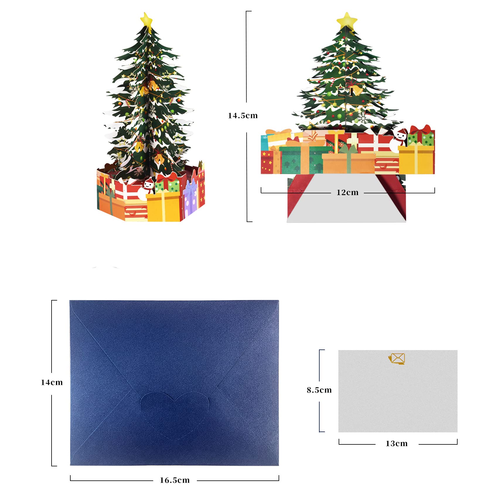 MOKIO® Biglietto Auguri Viaggio Pop-Up – Buono Regalo 3D per una