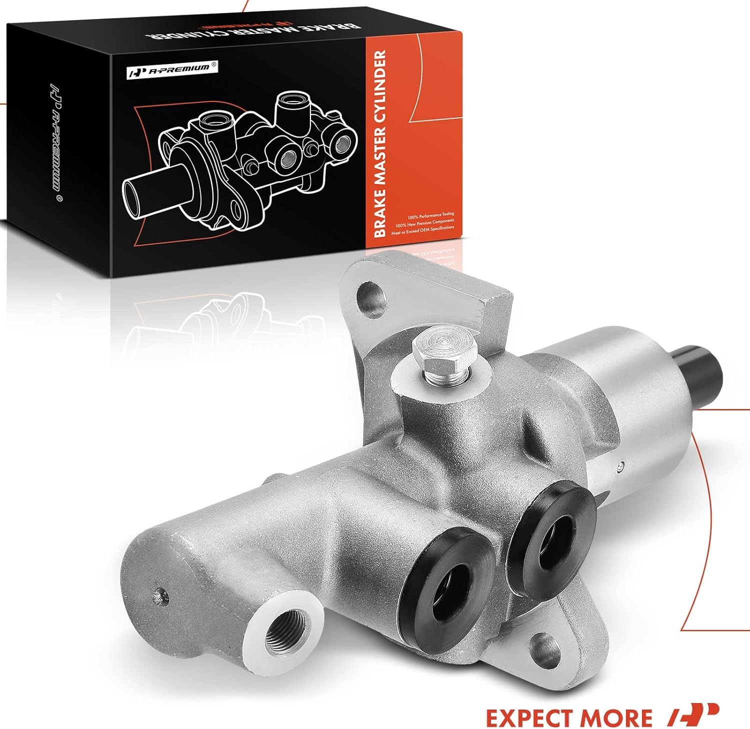A-Premium Brake Master Cylinder Compatible with Mercedes-Benz Vehicles - 190D 1984-1989, 190E 1984-1993, C220, C280 1994-1996, C36 AMG 1995-1996, E320 1994-1995 - Replaces 0044301701, 0044302401