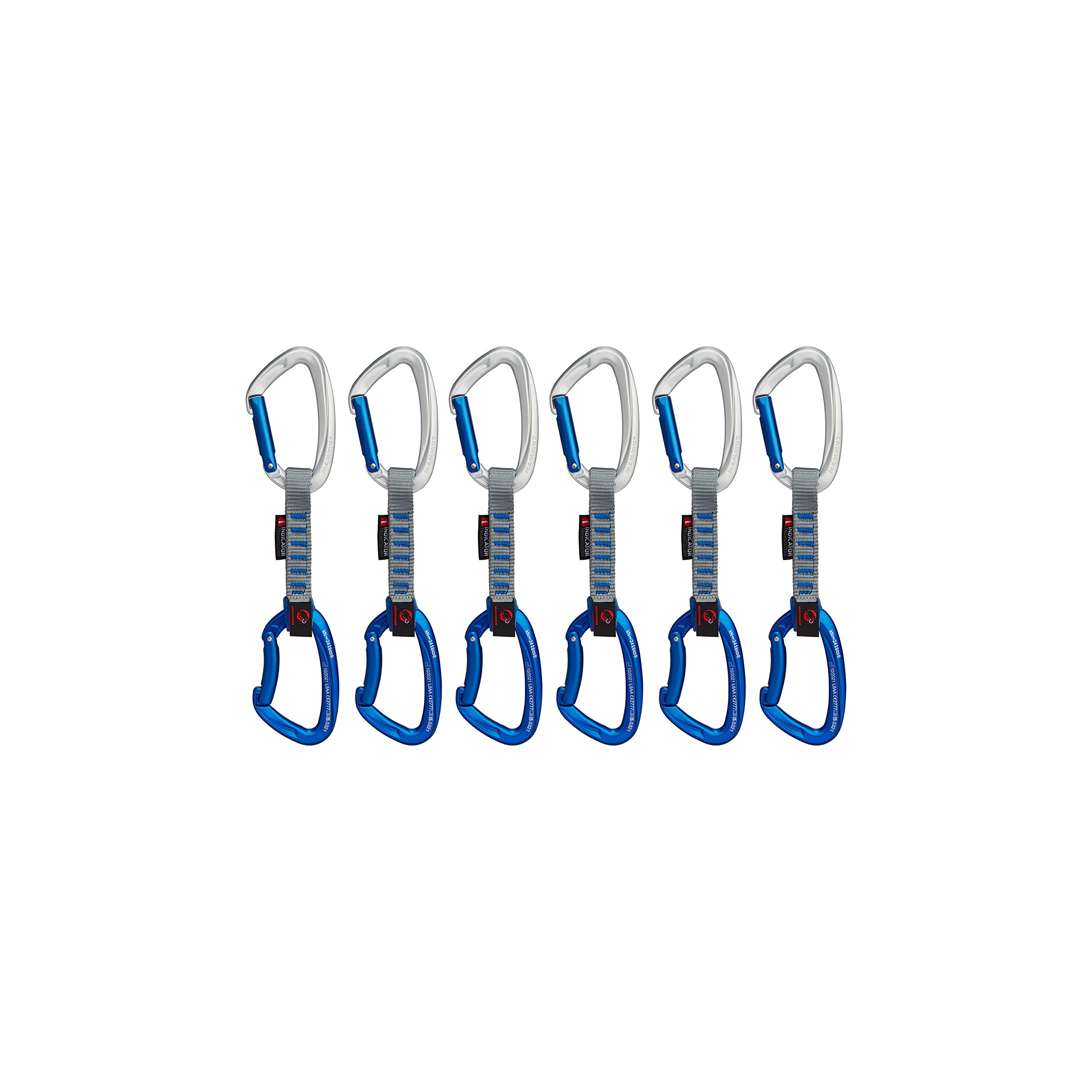 Mammut Crag Keylock Indicator 6-Pack Quickdraws
