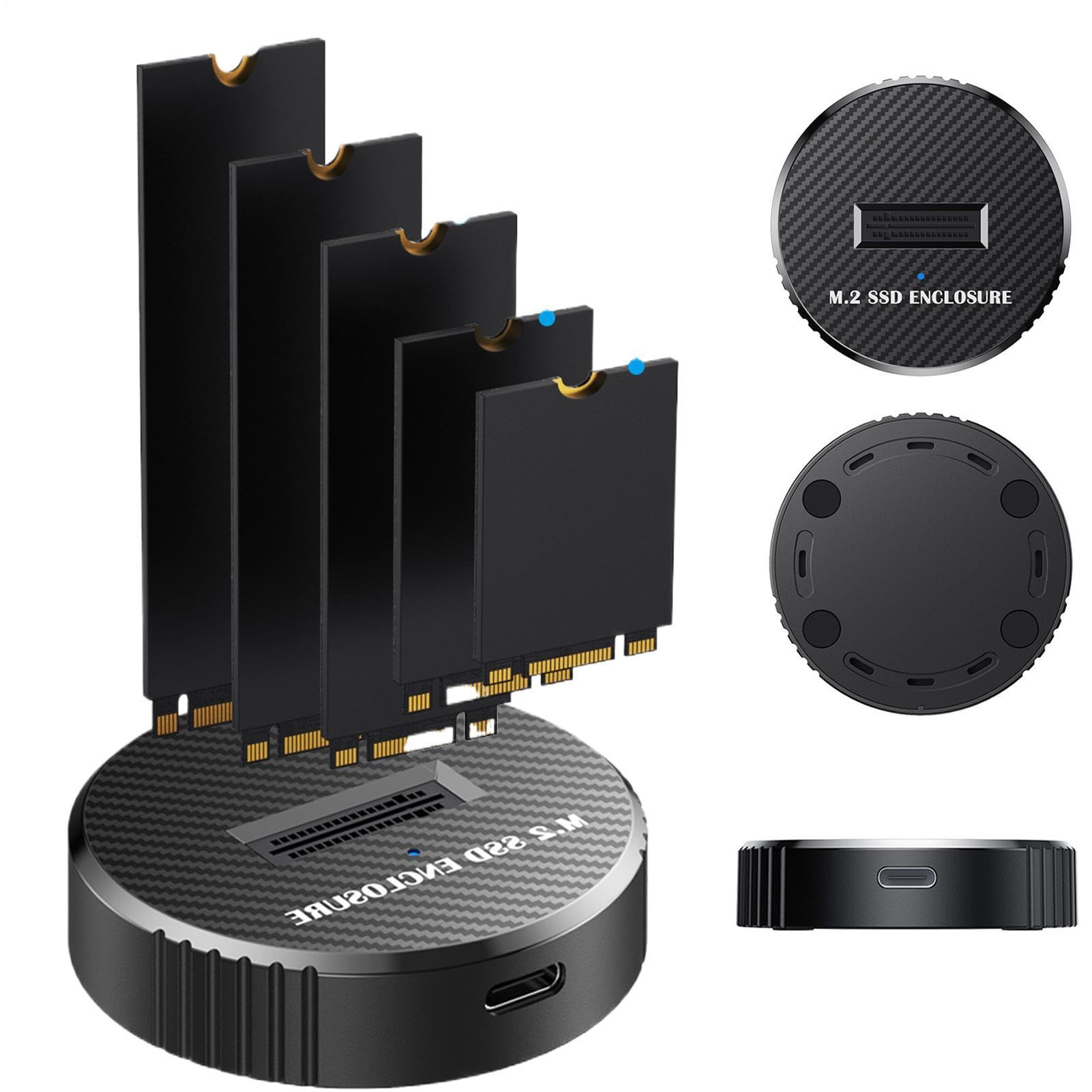 Case disco duro externo 10 Gbps para PC de escritorio y dispositivos móviles 8